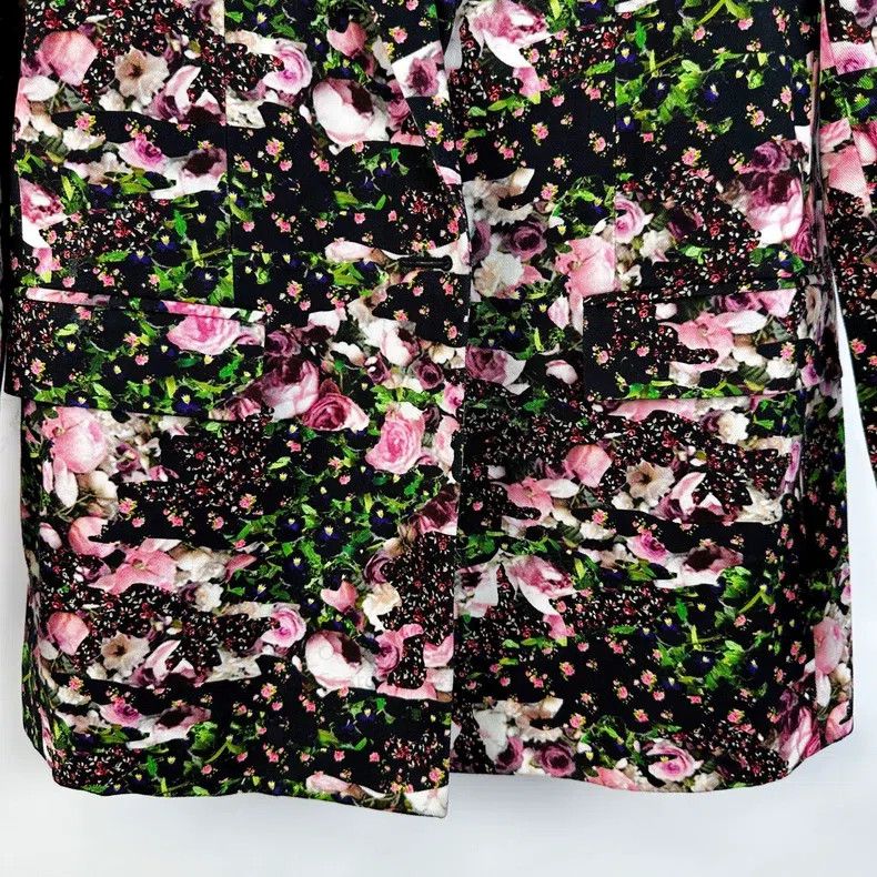 Givenchy Givenchy Printed Floral Blazer Jacket Size XS / US 0-2 / IT 36-38 - 7 Thumbnail