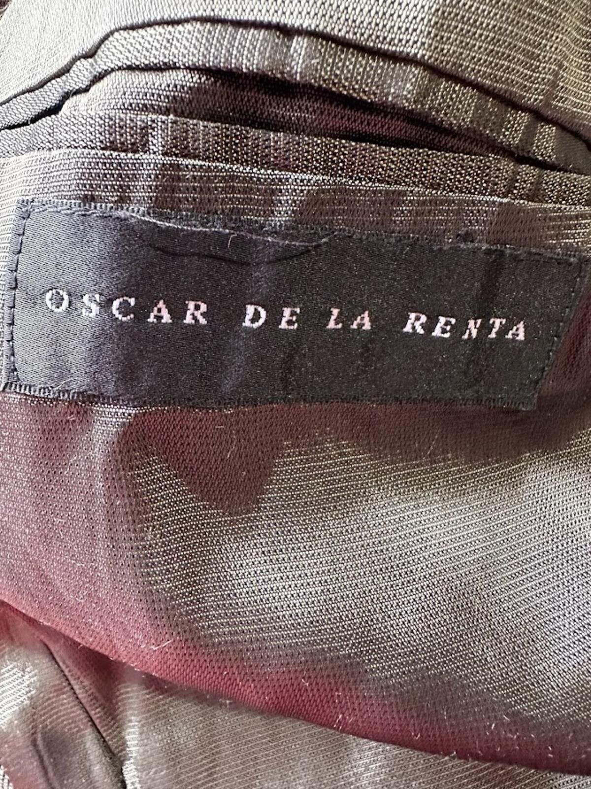 Oscar De La Renta Oscar de la Renta Olive Sport Coat 42R Size 42R - 5 Thumbnail