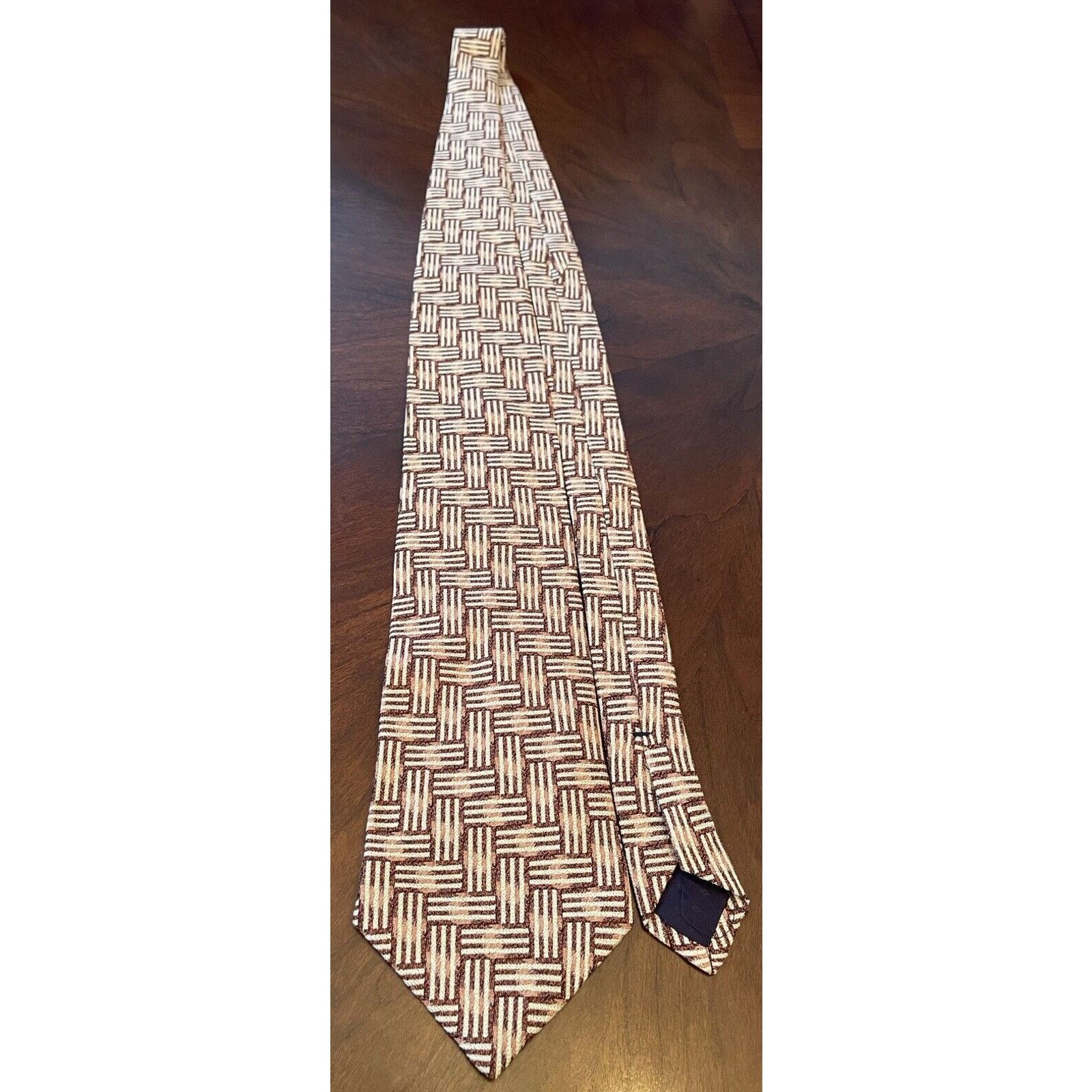 Geoffrey Beene Geoffrey Beene 100% Silk Fabric From Italy Made In Usa Size ONE SIZE - 3 Thumbnail