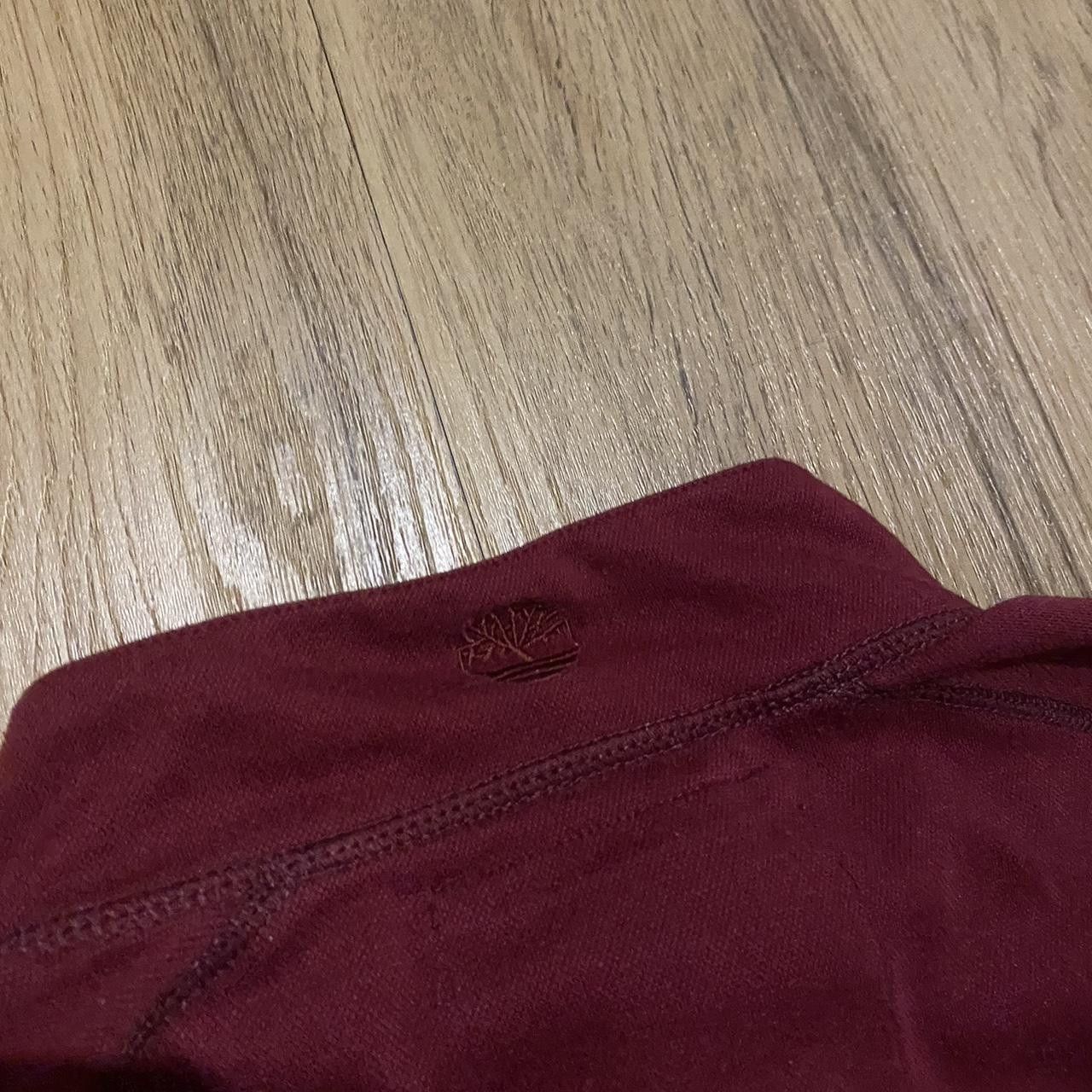 Timberland Burgundy Timberland quarter zip sweatshirt Size US XL / EU 56 / 4 - 6 Thumbnail