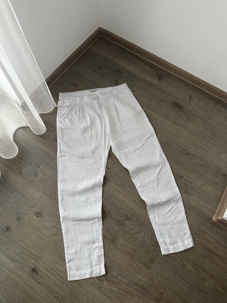 Rundholz × Vintage Vintage Rundholz Black Label Linen White Pants Size US 34 / EU 50 - 3 Thumbnail