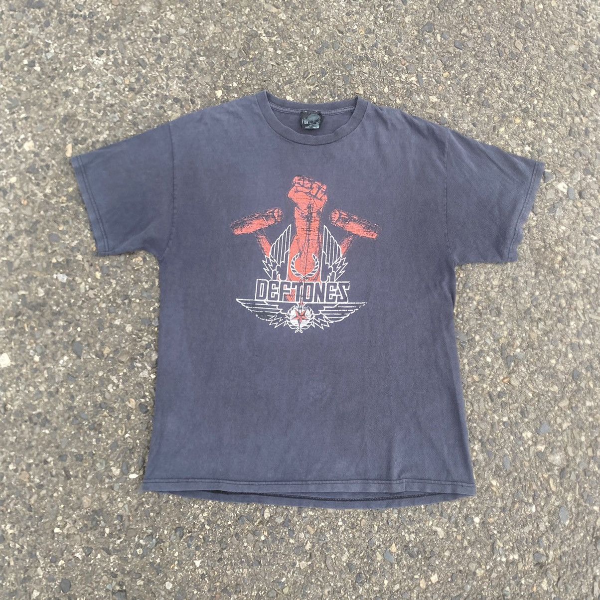 Band Tees vintage 00s Deftones tee Size US XL / EU 56 / 4 - 1 Thumbnail