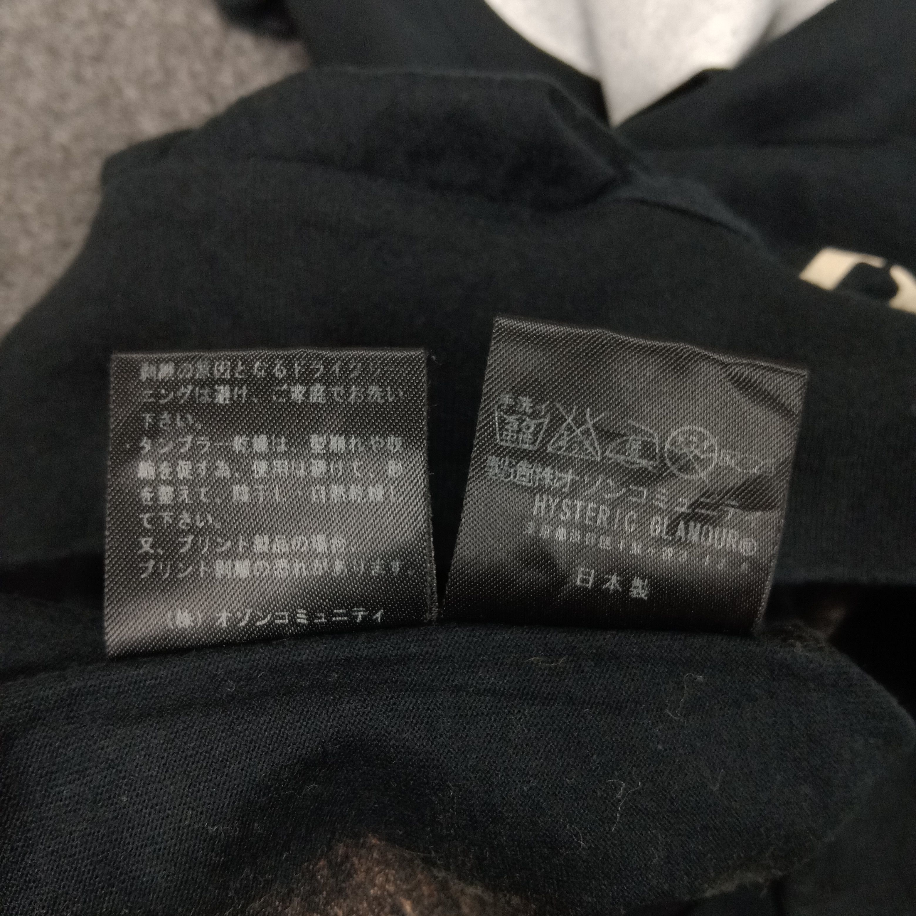 Hysteric Glamour Hysteric Glamour Japanese Brand Punk Style Sleeveless Tshirt Size XS / US 0-2 / IT 36-38 - 11 Thumbnail
