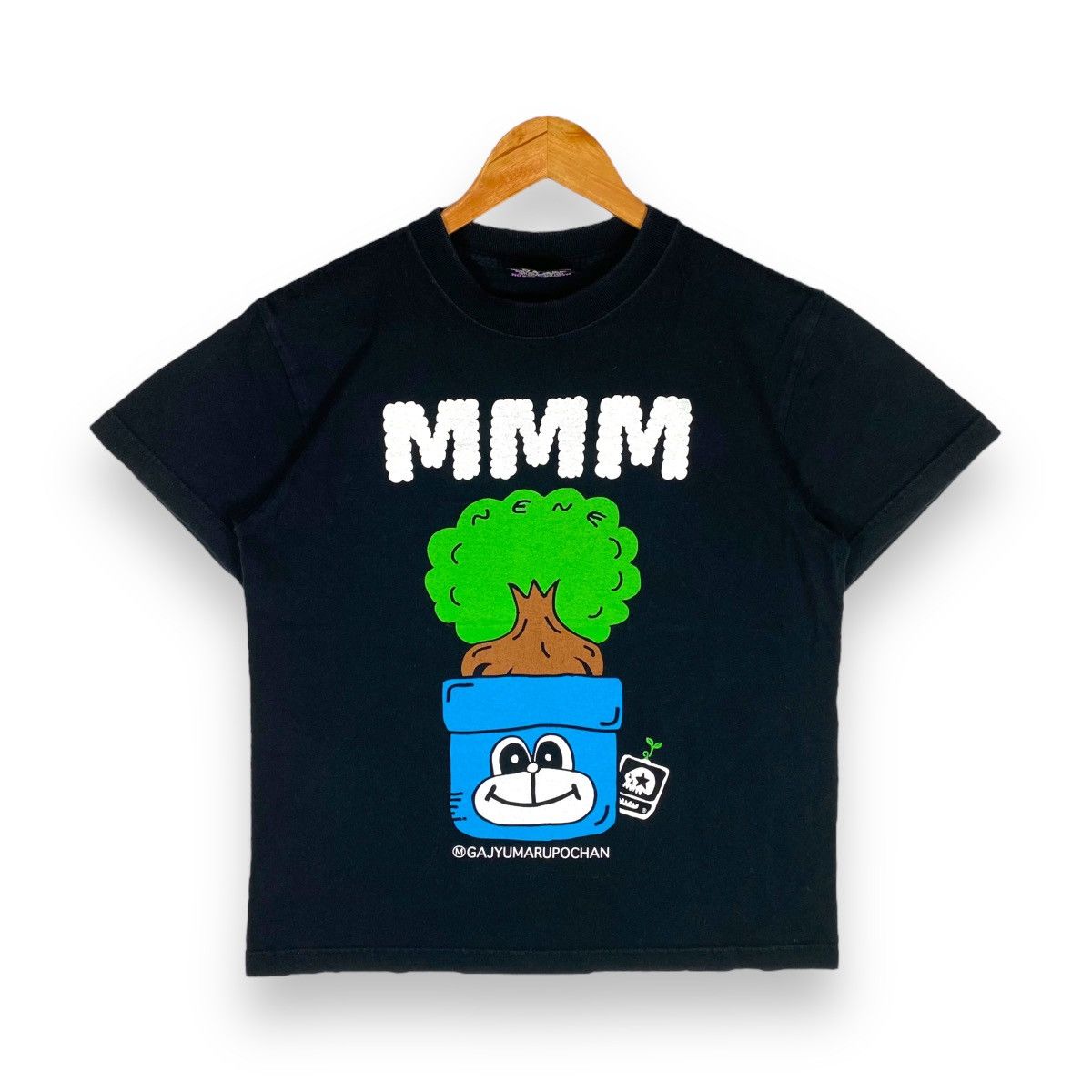 image of Skategang Vintage Magical Mosh Misfits Gajyumarupochan Mxmxm Tee in Black, Men's (Size Small)