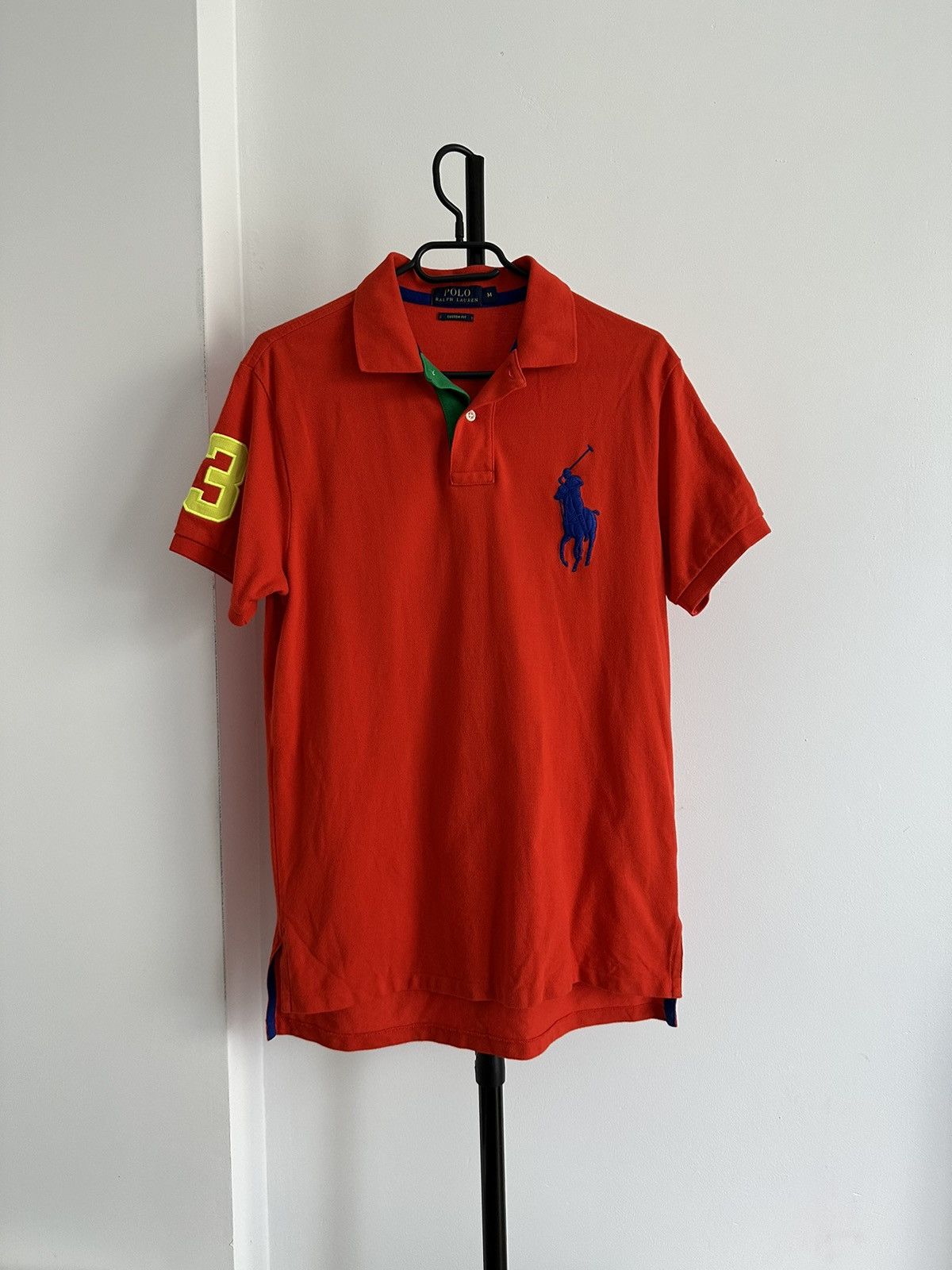 Polo Ralph Lauren Polo Ralph Lauren polo shirt red shorts sleeve big pony Size US M / EU 48-50 / 2 - 2 Thumbnail