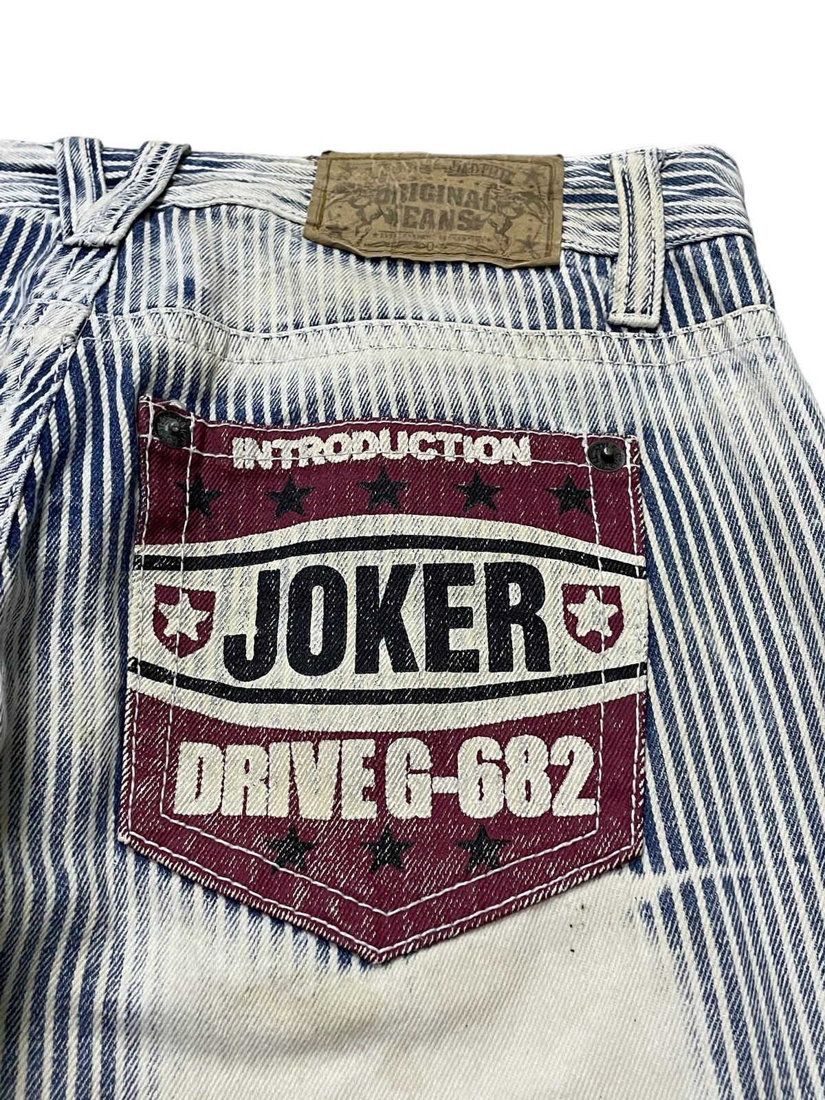Hysteric Glamour × Japanese Brand The Vintage Standard Japan Hickory Distressed Laser Jeans Size US 30 / EU 46 - 14 Thumbnail