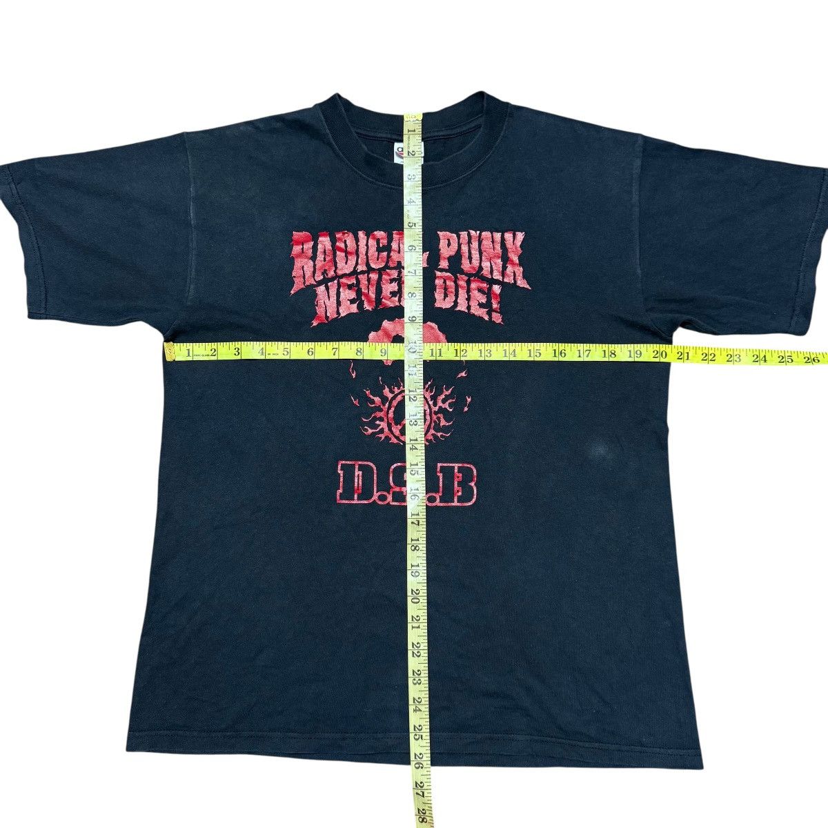 Band Tees Vintage D.S.B Japan Punk Band Shirt 'Radical Punk Never Die' Size US M / EU 48-50 / 2 - 7 Thumbnail