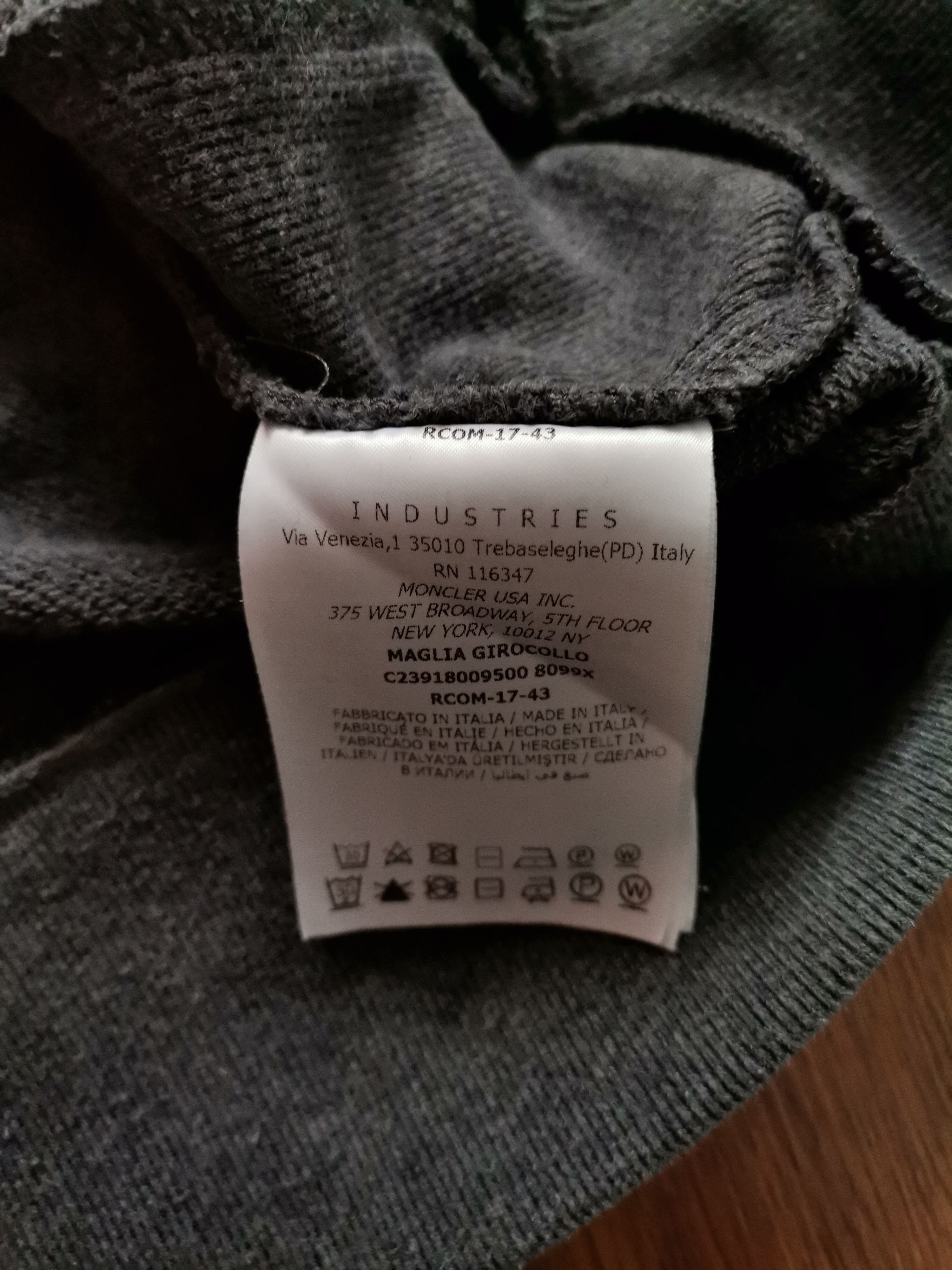 Moncler Moncler Gamme Bleu Sweatshirt Size US L / EU 52-54 / 3 - 5 Thumbnail