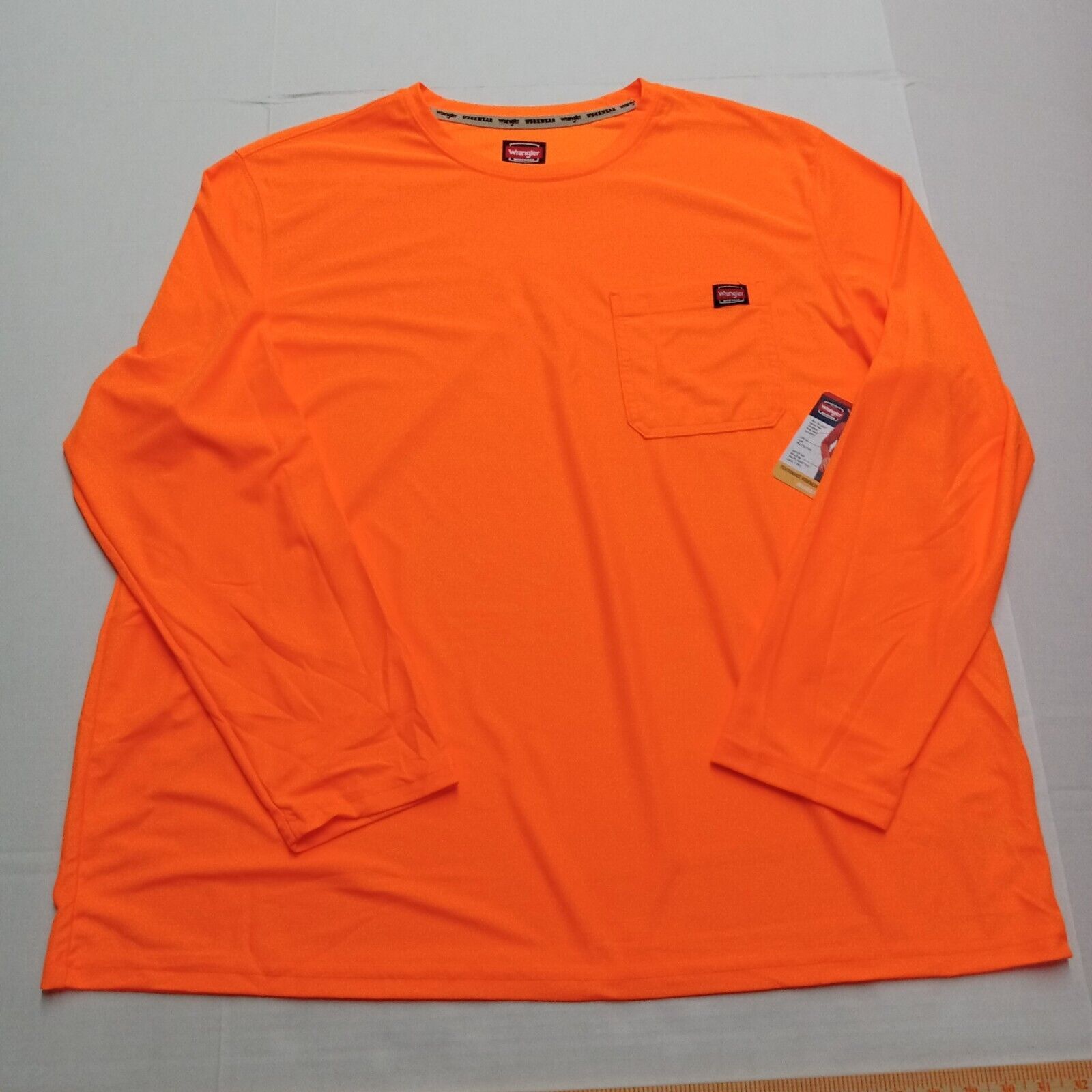 Wrangler Wrangler Performance Shirt Men's 3XL (54-56) Orange Relaxed Size US XXL / EU 58 / 5 - 1 Thumbnail