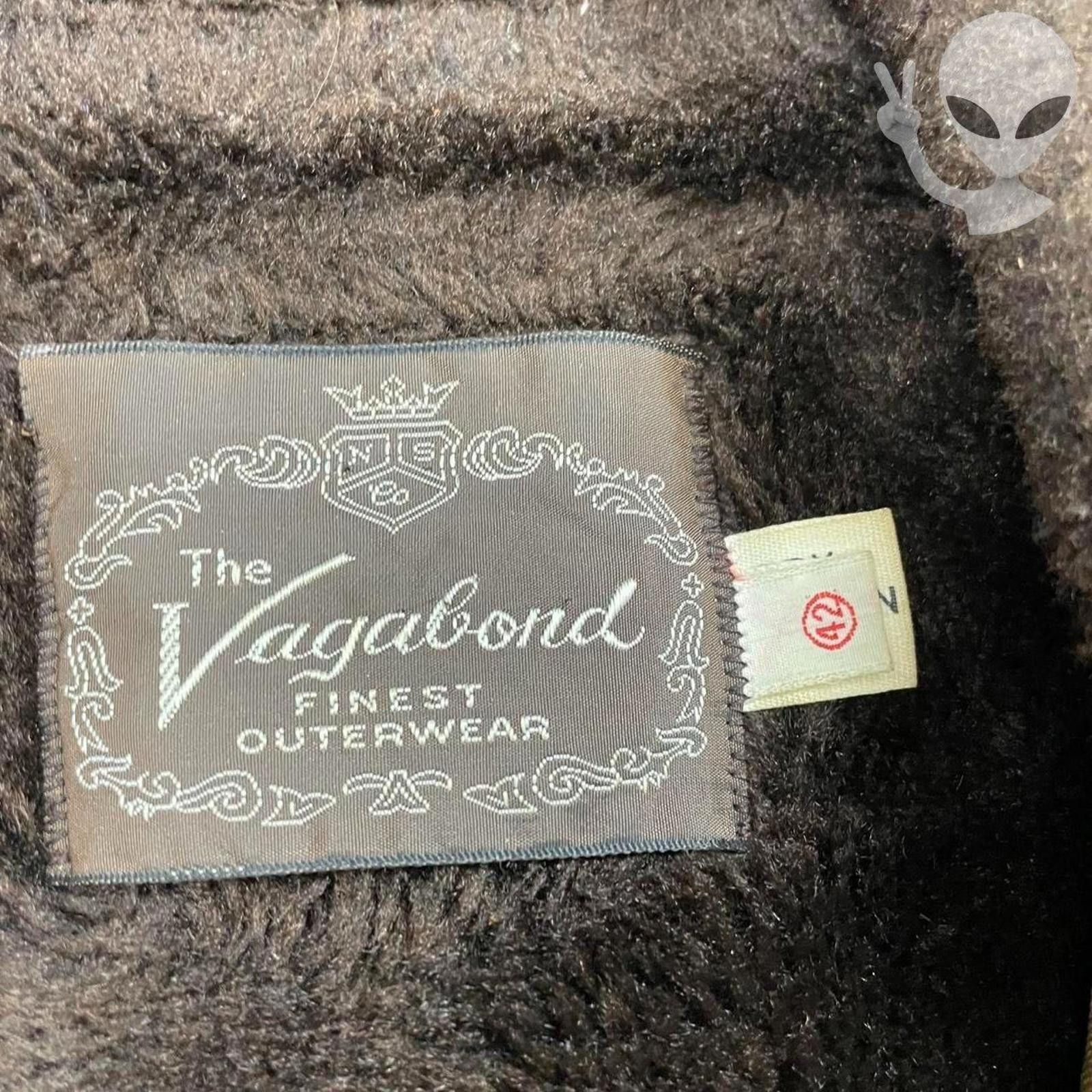 Vagabond 70s The Vagabond Rich Sher Coat 42 Sherpa Lined Collar USA Size US L / EU 52-54 / 3 - 4 Thumbnail