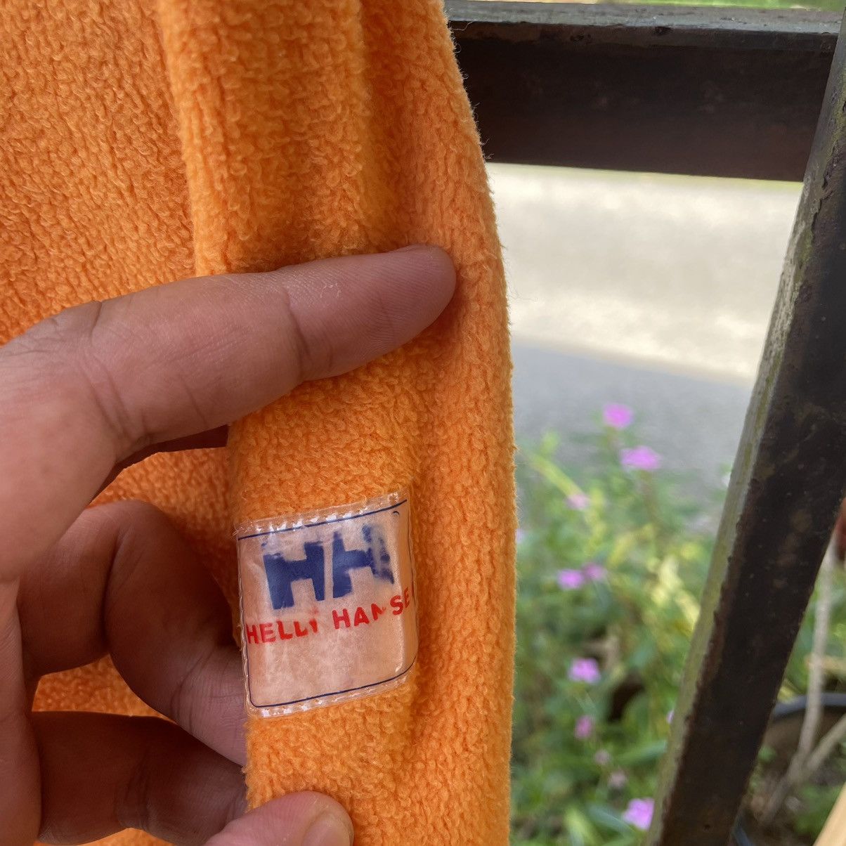 Helly Hansen × Vintage 🔥Vintage Helly Hansen Big Logo Half Zipper Fleece Sweatshirt Size US L / EU 52-54 / 3 - 8 Thumbnail