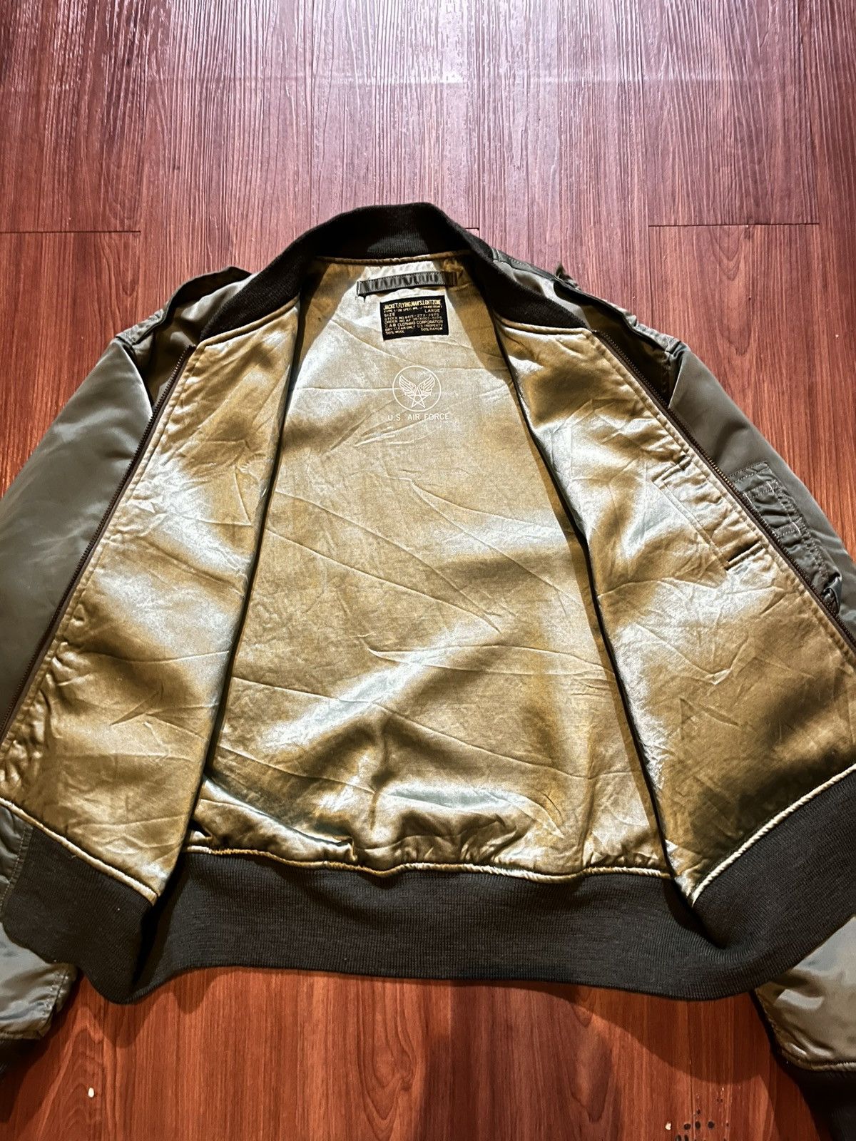 Vintage C.A.B Cloting L2B Bomber Jacket Size US M / EU 48-50 / 2 - 9 Thumbnail