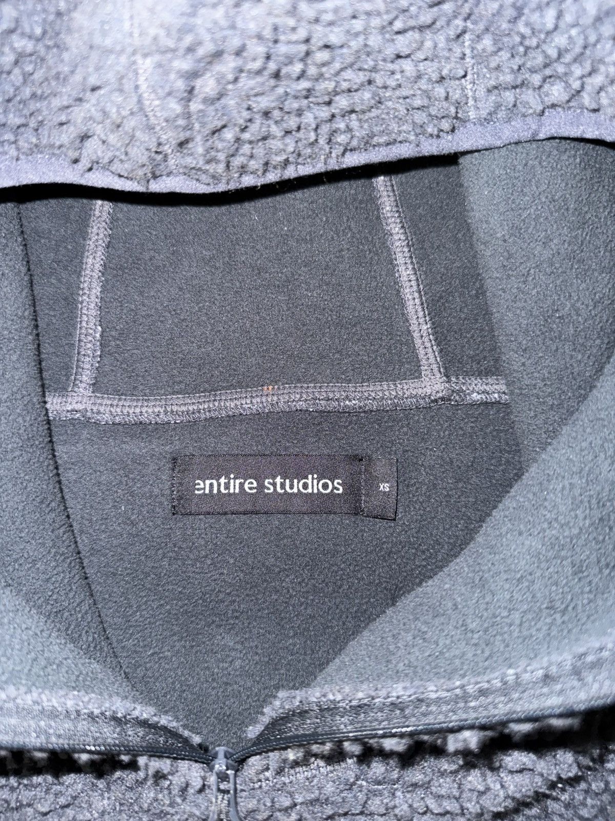 Entire Studios Entire Studios Half Zip Hooded Fleece Size US XS / EU 42 / 0 - 3 Thumbnail