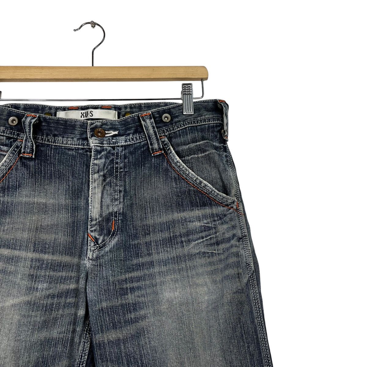 Japanese Brand Vintage Edwin Lot 405 Distressed Denim Jeans Size 32" / US 10 / IT 46 - 5 Thumbnail