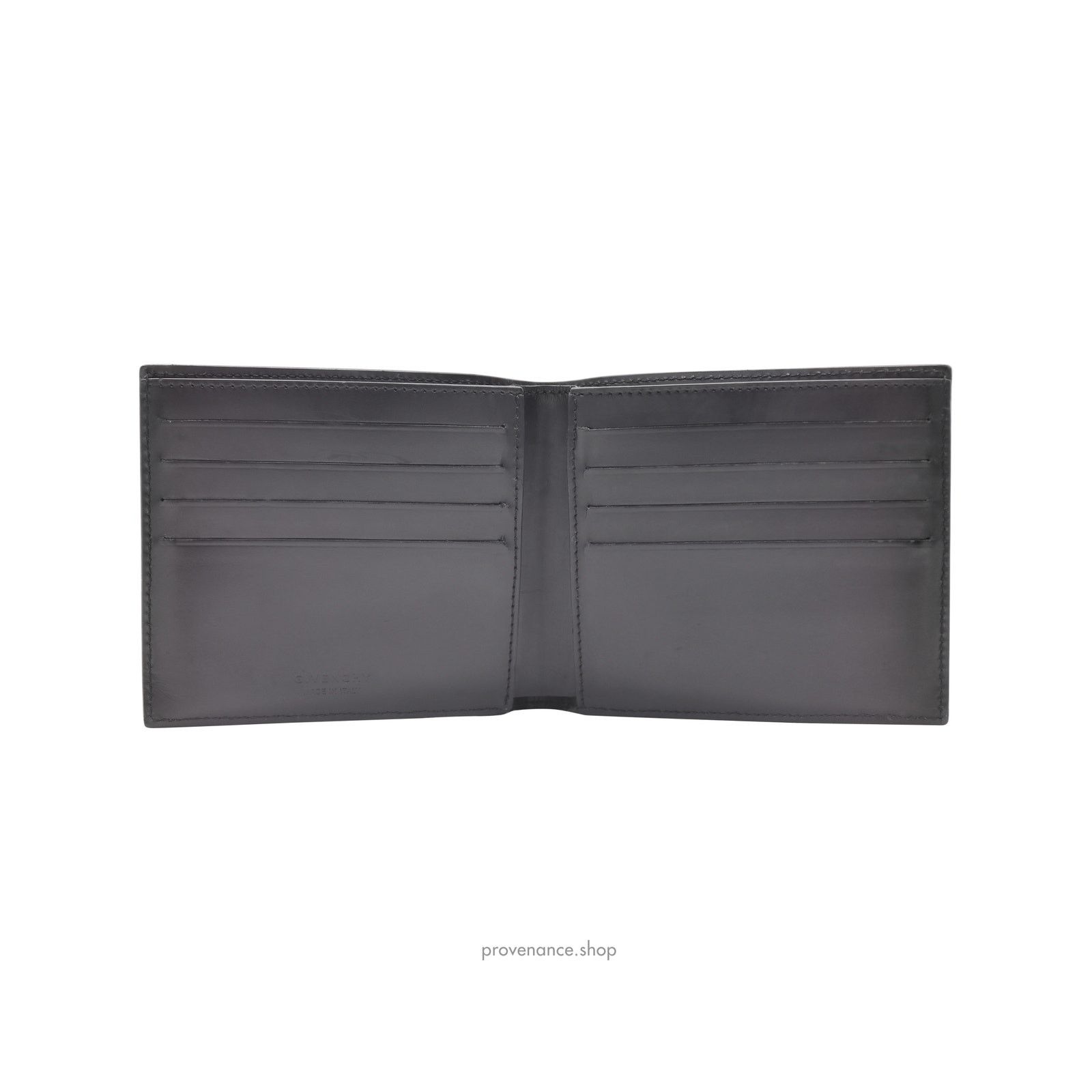 Givenchy 🔴 Givenchy Leather Wallet with Zodiac Sign Pig Print Size ONE SIZE - 5 Thumbnail