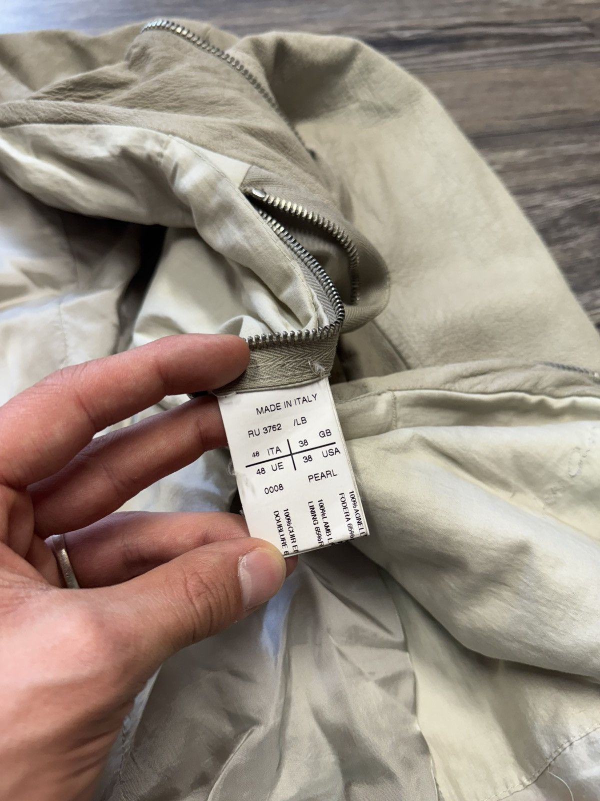 Rick Owens Rick Owens AW2013’ Mollino Lamb Leather Jacket Size US M / EU 48-50 / 2 - 6 Thumbnail