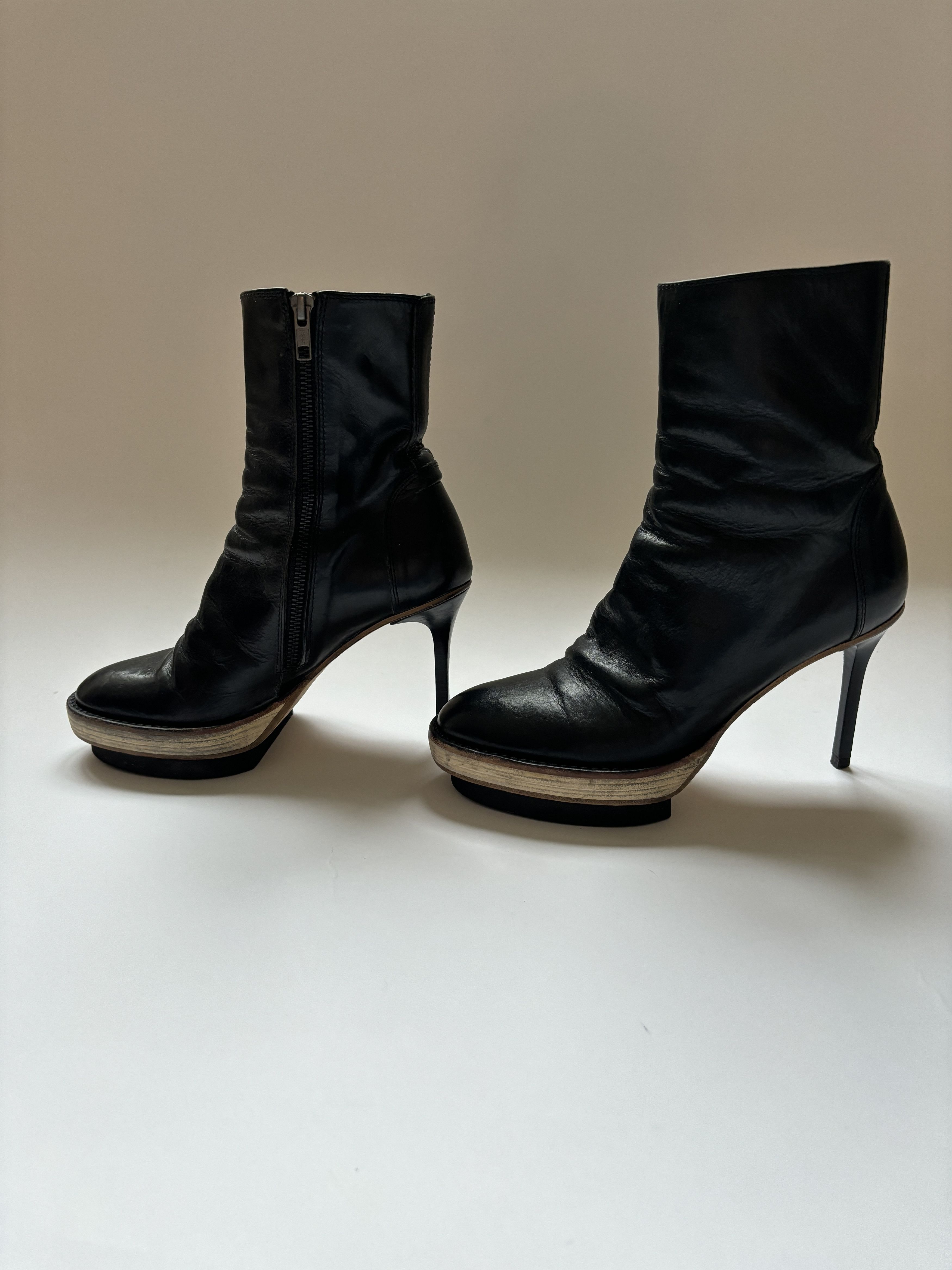 Ann Demeulemeester ⚡️QUICK SALE⚡️Ann Demeulemeester Heeled Platformed Low Boots Size US 6 / IT 36 - 6 Thumbnail