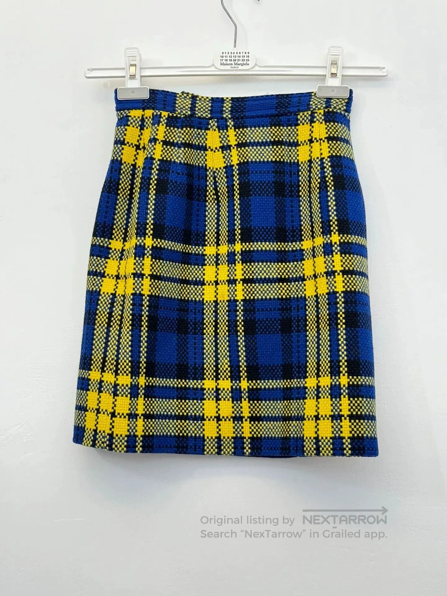 Comme des Garcons Comme des Garçons Plaid Mini Skirt. Size 24" / US 00 / IT 34 - 2 Thumbnail