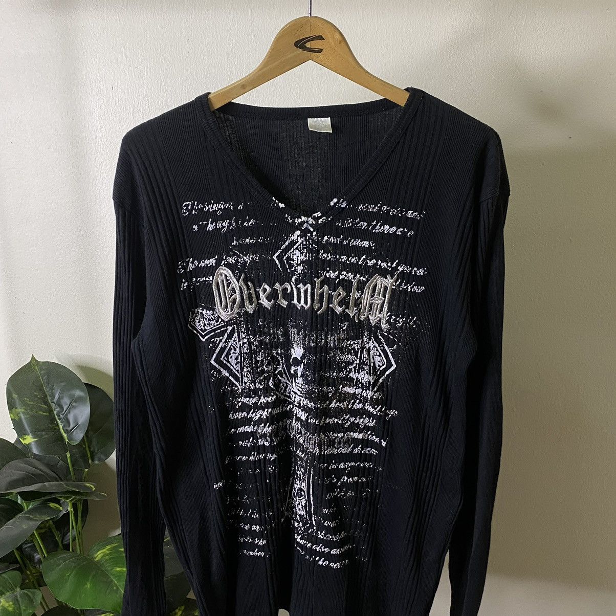 If Six Was Nine Cornflake Seditionaries Poem Cyber Gothic Punk LS Tee Size US M / EU 48-50 / 2 - 2 Thumbnail