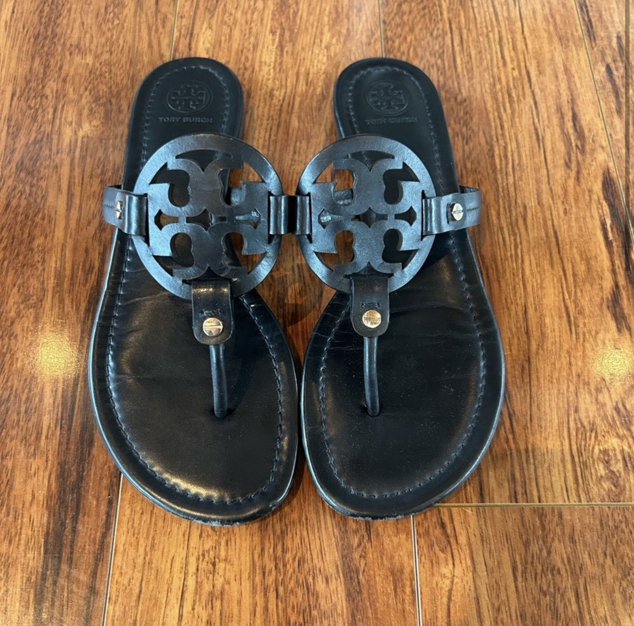 Tory Burch Read Desc Tory Burch Flats Sandals With Box and Receipts Size US 8 / IT 38 - 1 Thumbnail