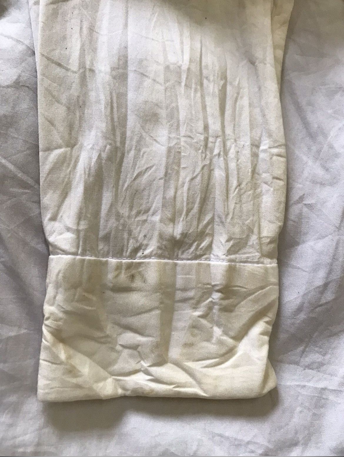 Comme des Garcons × Junya Watanabe × Rei Kawakubo AD1999 Shirt Double layer Wool artwork Size M / US 6-8 / IT 42-44 - 14 Thumbnail