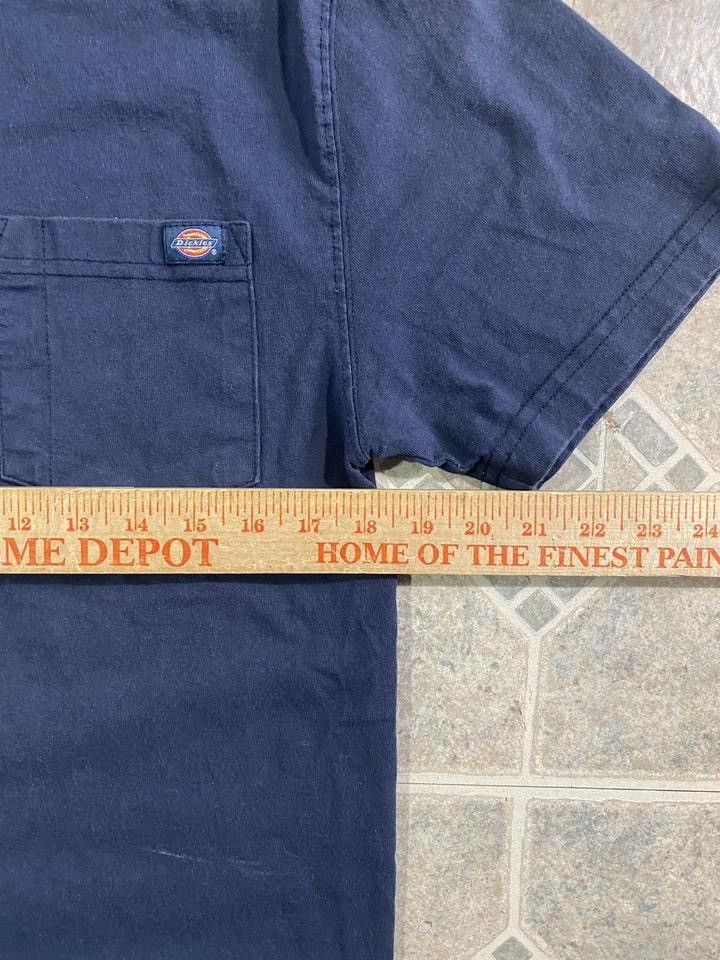 Dickies Vintage Y2K dickes faded pocket tee navy blue size small Size US S / EU 44-46 / 1 - 4 Thumbnail