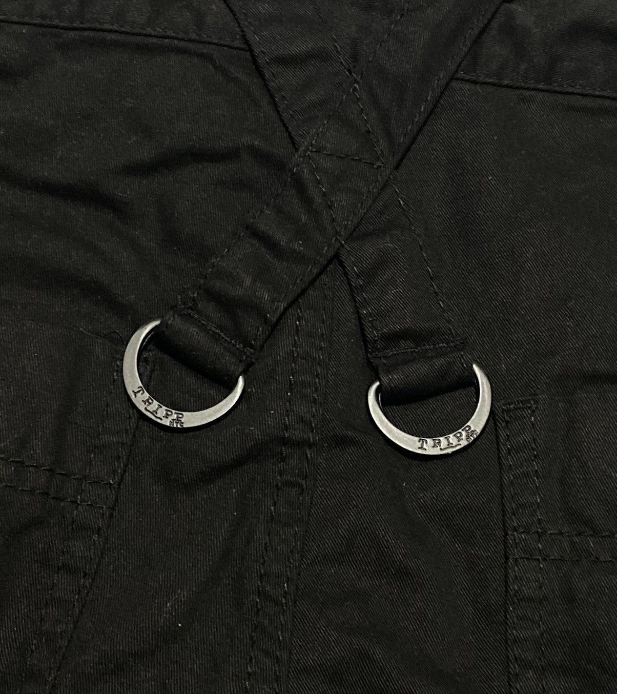 Tripp NYC Rare! Tripp Nyc Raver Dark Gothic Bondage Shorts Size US 32 / EU 48 - 7 Thumbnail