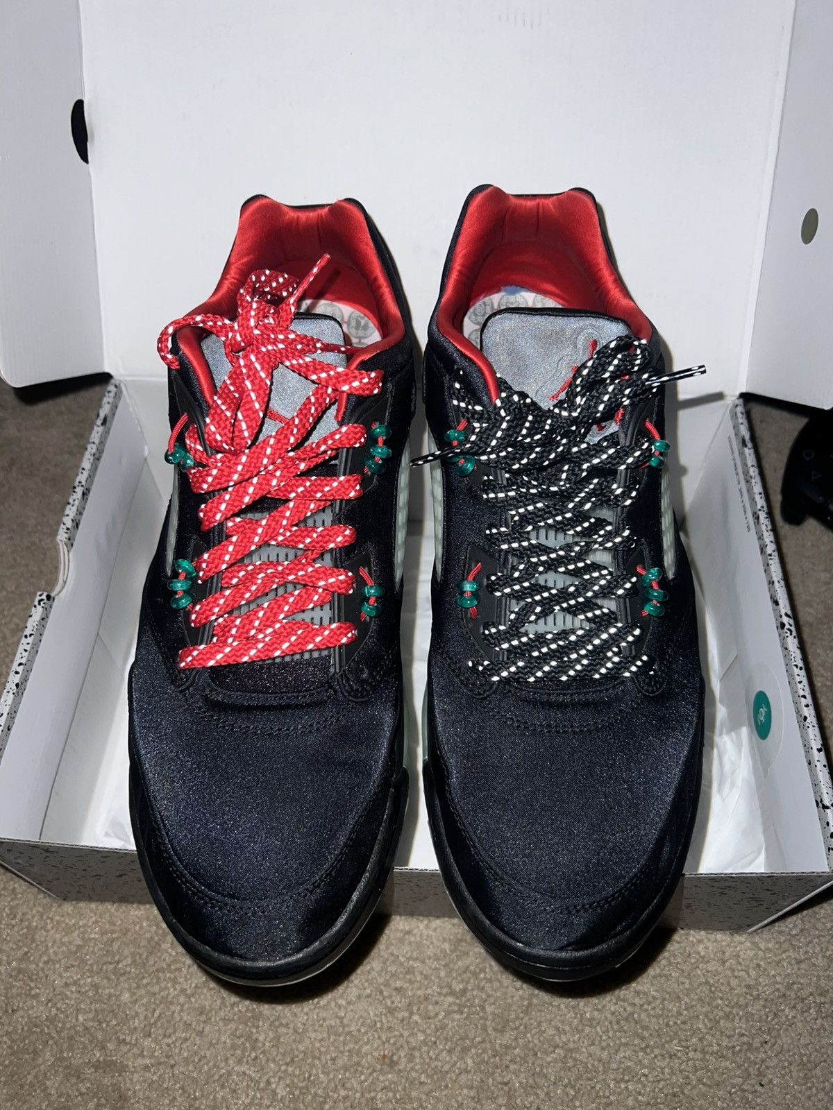 CLOT × Jordan Brand Jordan 5 Low clot “Jade” Size US 12 / EU 45 - 3 Thumbnail