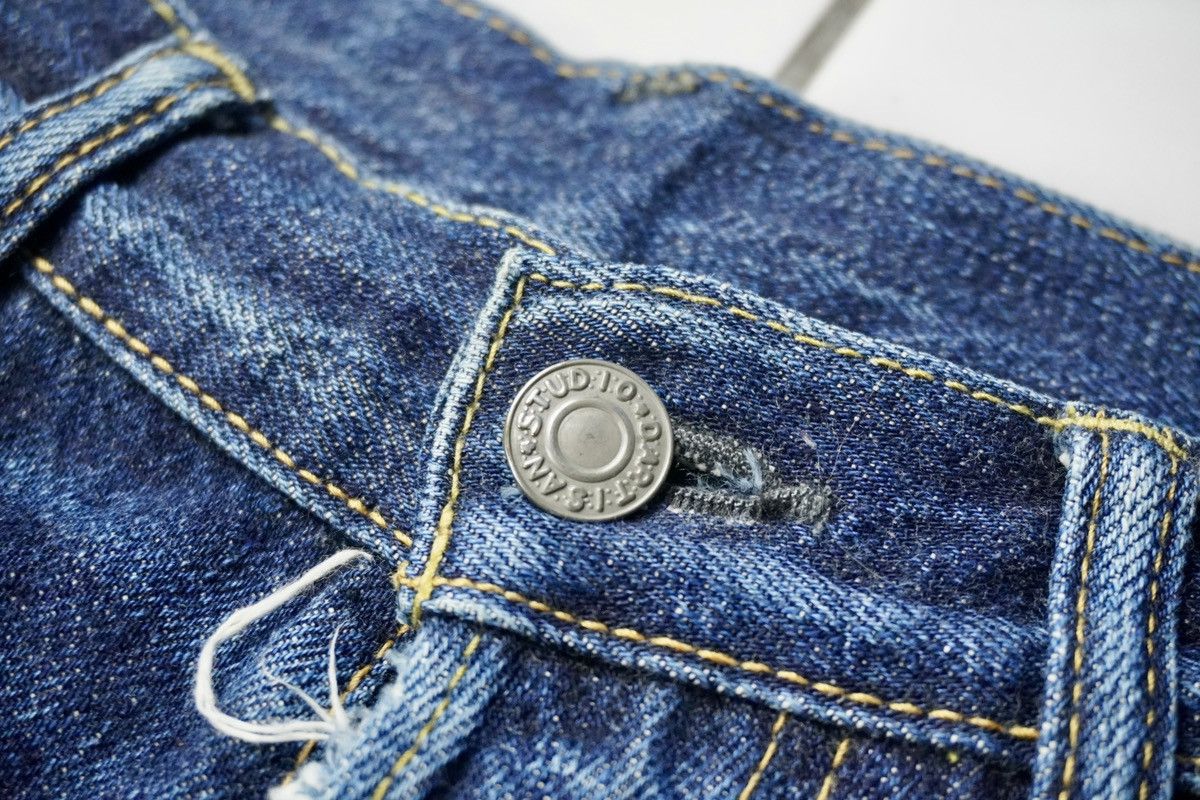Japanese Brand Studio D Artisan jeans denim redline selvedge japanese brand Size US 32 / EU 48 - 6 Thumbnail