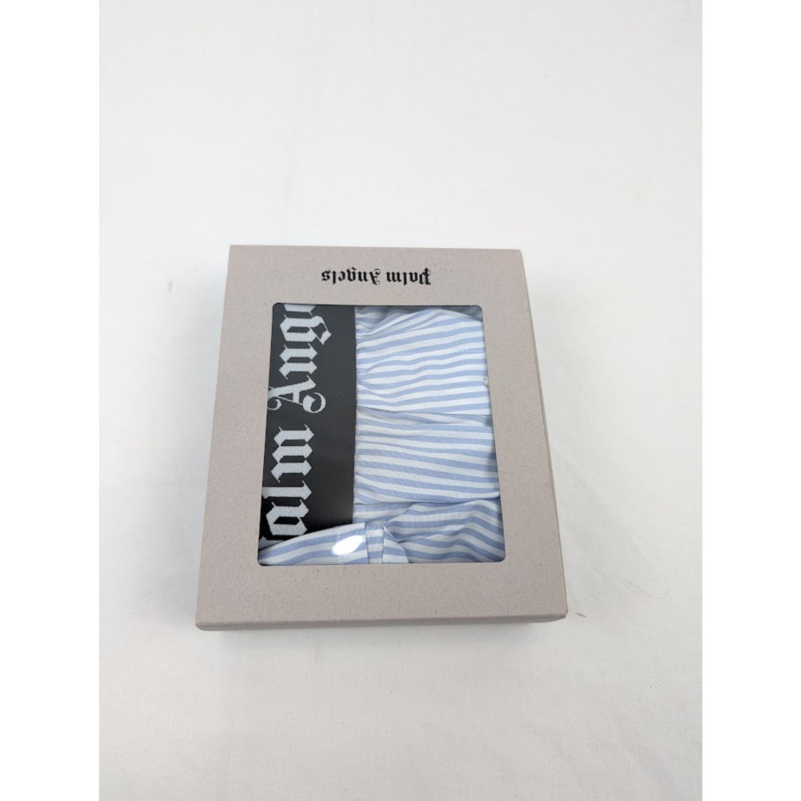 Palm Angels o1rshd1 Q:2/Size: XL / Classic Logo Striped Boxer Light Blue Size US 36 / EU 52 - 19 Thumbnail