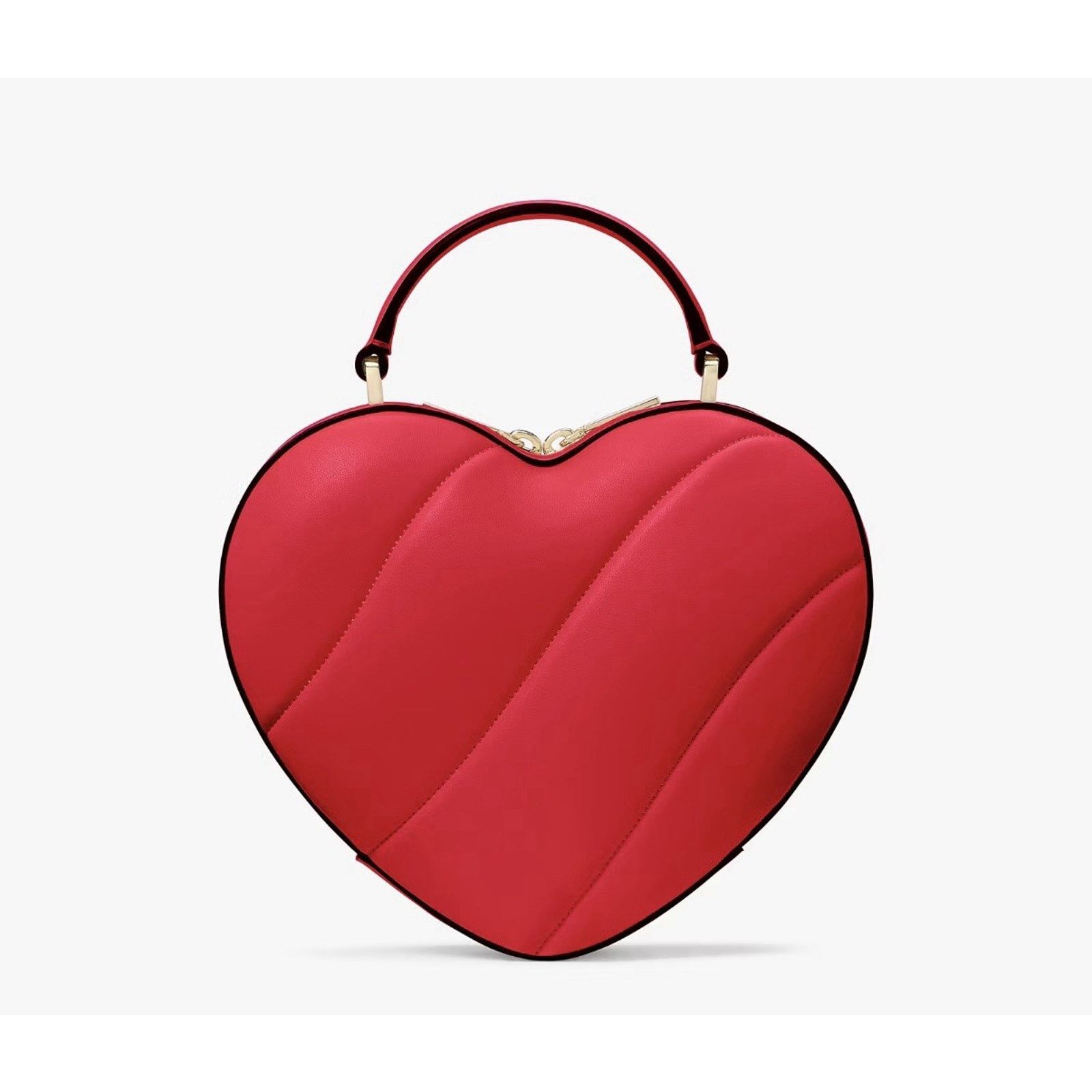 Kate Spade NWT $399 Kate Spade Leather Quilted Heart Crossbody Purse Size ONE SIZE - 5 Thumbnail