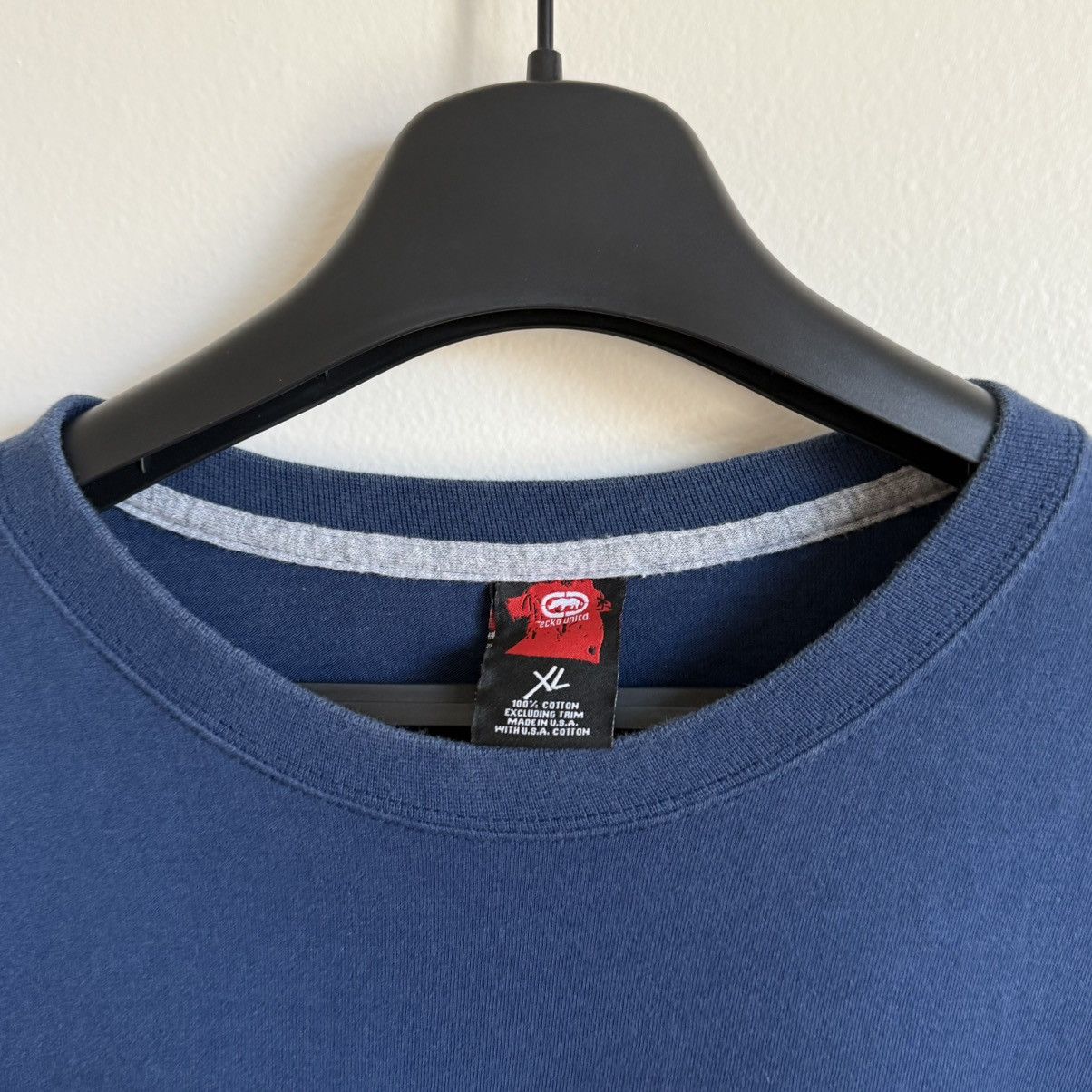 Ecko Unltd. Vintage Ecko Unlimited Logo T-Shirt Navy Blue XL Made in USA Size US XL / EU 56 / 4 - 6 Thumbnail