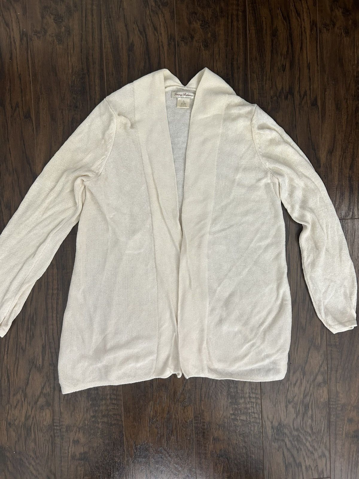 Tommy Bahama Tommy Bahama Knit Linen Cardigan Sweater Size S / US 4 / IT 40 - 2 Thumbnail
