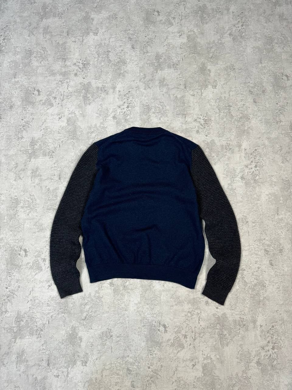 Kenzo Kenzo Wool Knit Dark Blue Women's Sweater Big Logo Size M / US 6-8 / IT 42-44 - 7 Thumbnail