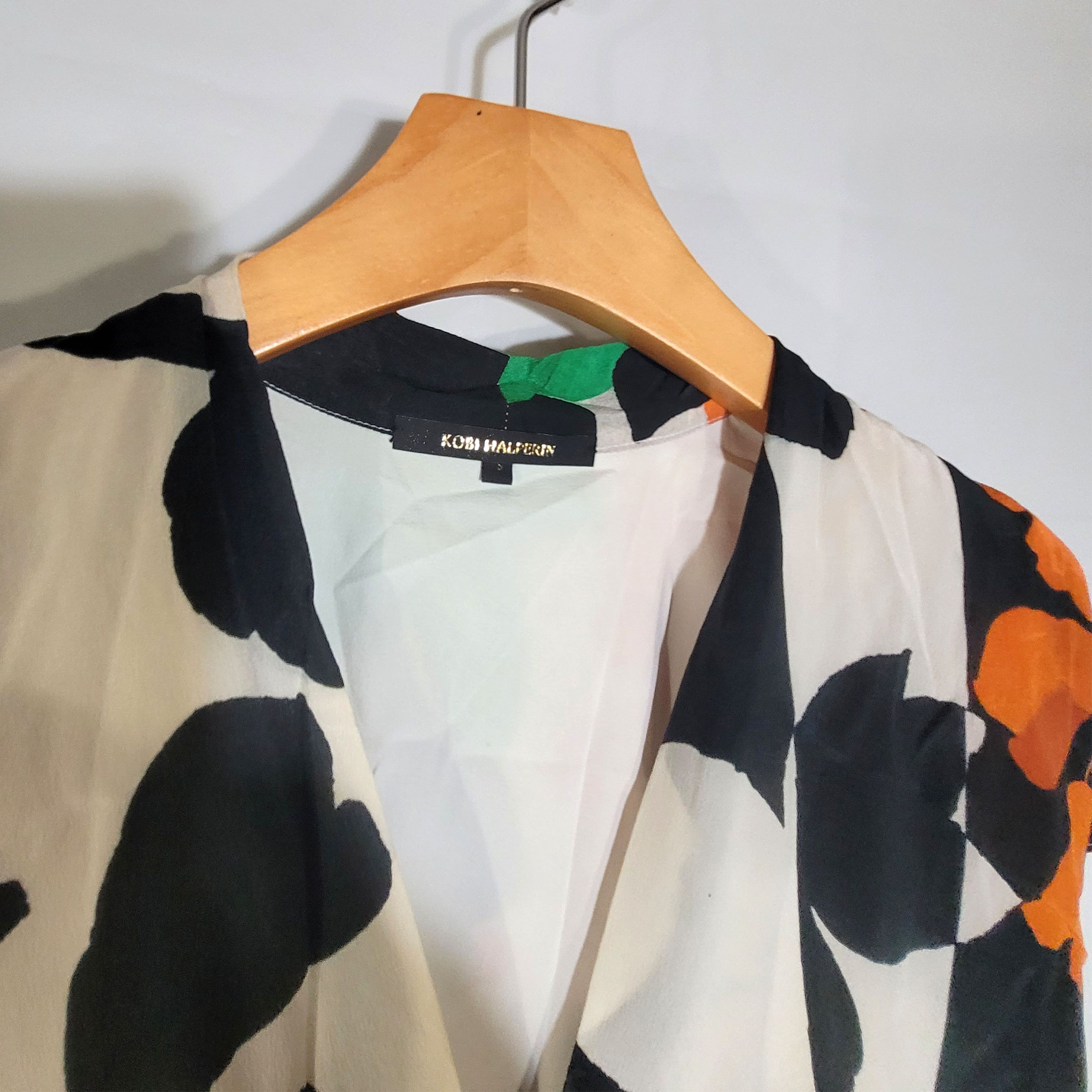 Other Women's 100% Silk Size S Short Sleeve Tank Dress SCK248 Size S / US 4 / IT 40 - 4 Thumbnail