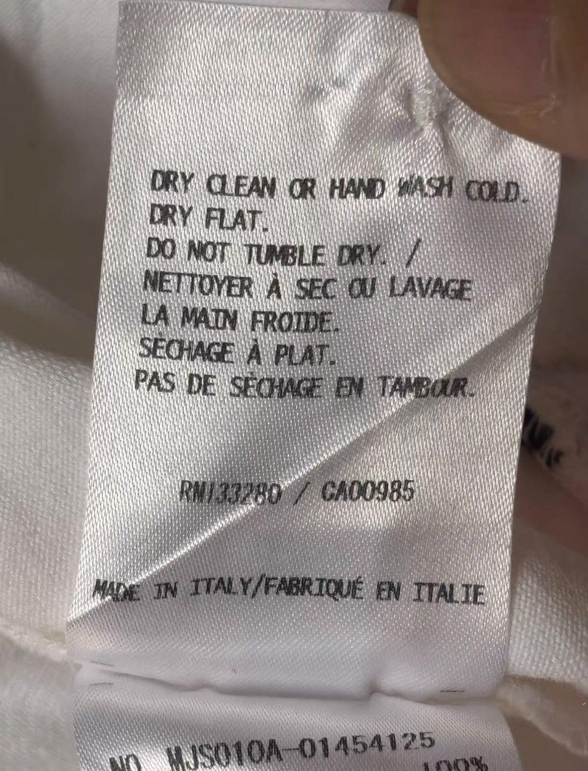 Thom Browne Thom Browne T-shirt J2 Size US XS / EU 42 / 0 - 9 Thumbnail