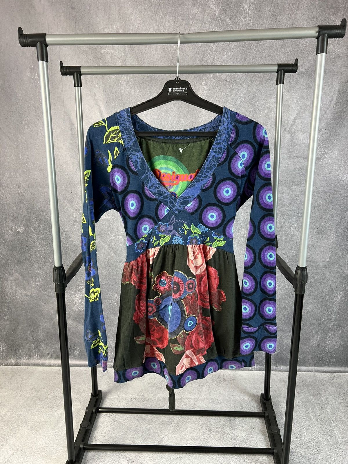 Desigual Desigual streetwear ladies blouse Size L / US 10 / IT 46 - 1 Thumbnail
