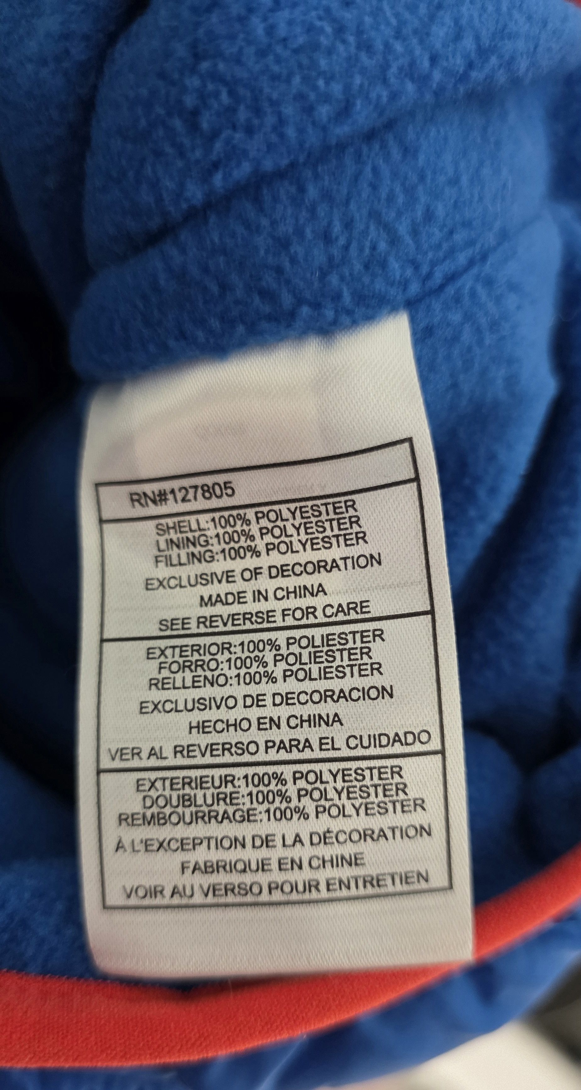 Spyder NWT Spyder Infant Boys Puffer Jacket Blue Stripe 18 Mo Size US XXS / EU 40 - 6 Thumbnail
