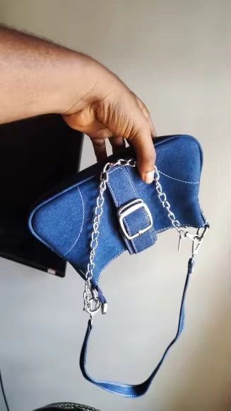 Japanese Brand × Vintage Small Jeans Bag Cross-Shoulder Size ONE SIZE - 12 Thumbnail