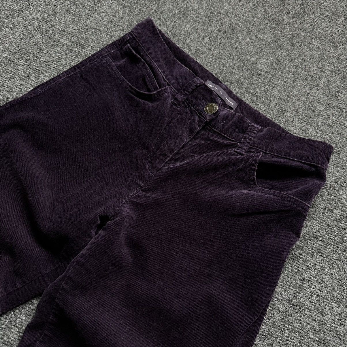 Hypebeast VTG Women’s Velvet Pants Mark Spencer Size 6 00s USA Size 28" / US 6 / IT 42 - 7 Thumbnail