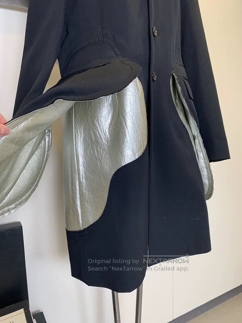 Comme des Garcons Comme Des Garcons Black Deconstructed Pocket Long Coat Size M / US 6-8 / IT 42-44 - 5 Thumbnail