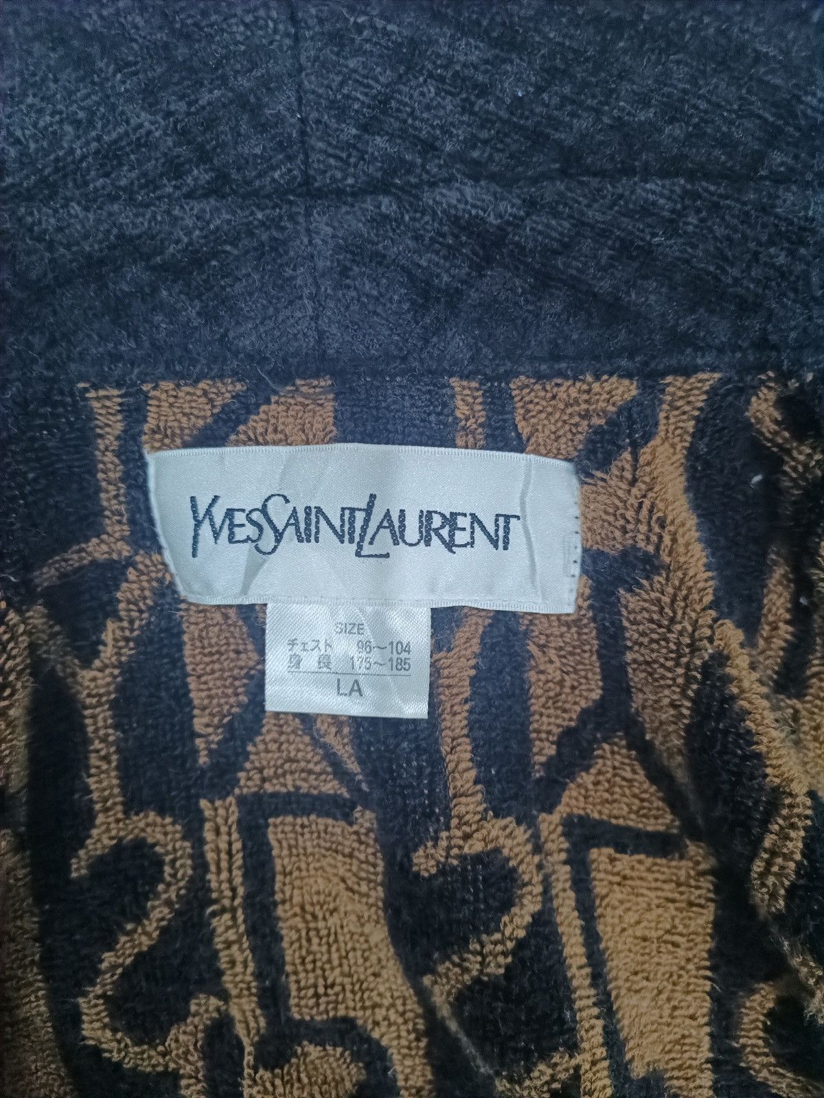 Designer × Vintage × Yves Saint Laurent 🔥Free Gift 3pcs Small Towell YSL🔥 Kimono Coat Size US XXL / EU 58 / 5 - 6 Thumbnail