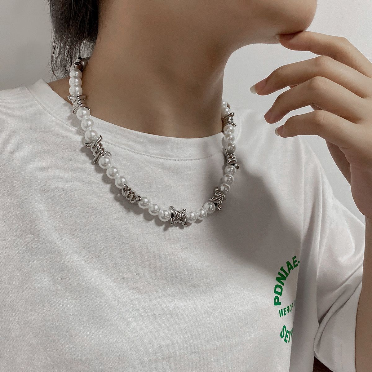 Other Dark STEAL! Y2K Chains Necklace Chain Size ONE SIZE - 2 Thumbnail