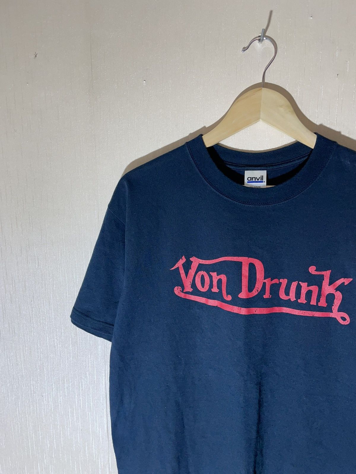 Vintage × Von Dutch Von Dutch style Humor T shirt 90s Size US L / EU 52-54 / 3 - 3 Thumbnail