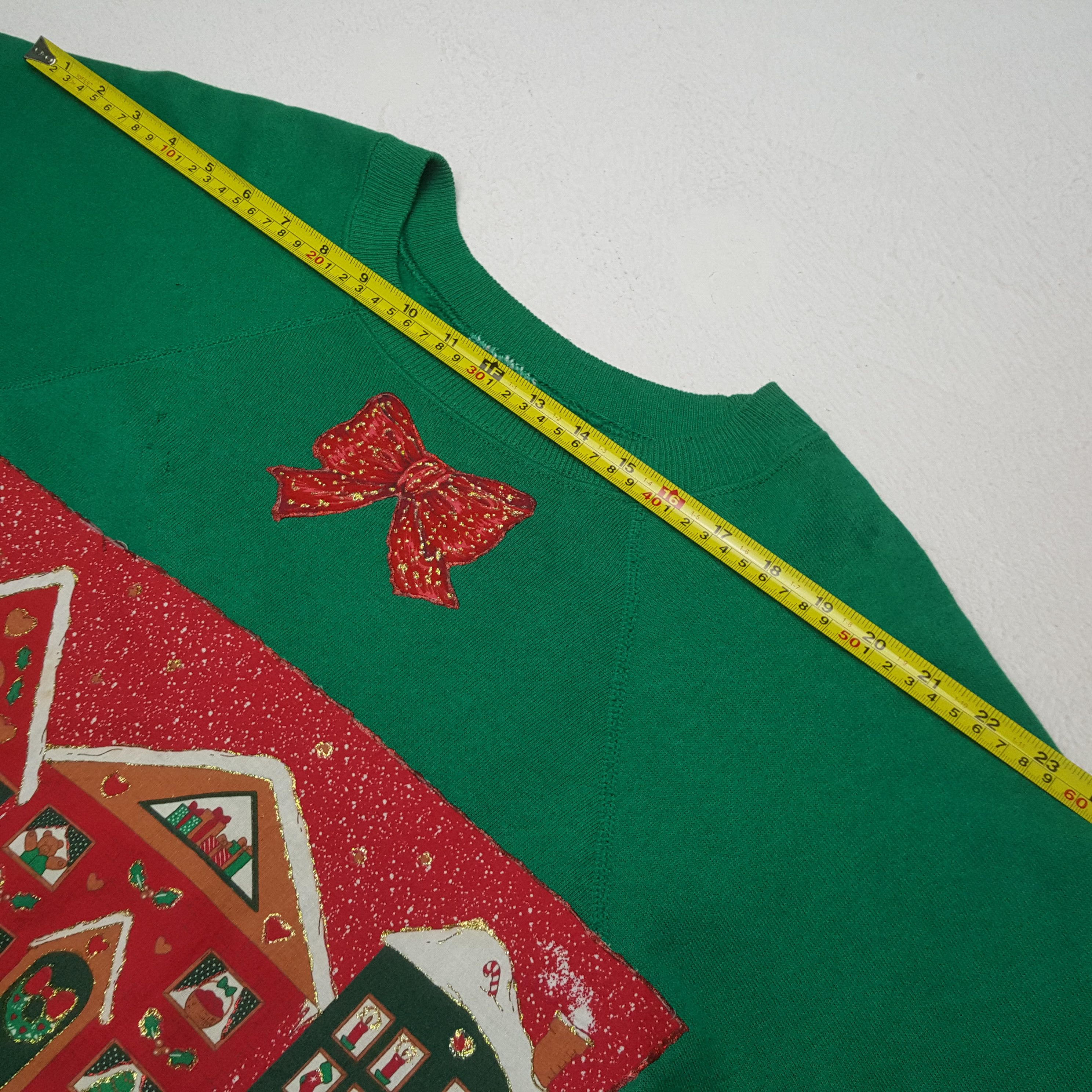 Vintage Christmas WINTER Style Streetwear Sweatshirt C296N4 Size US L / EU 52-54 / 3 - 6 Thumbnail