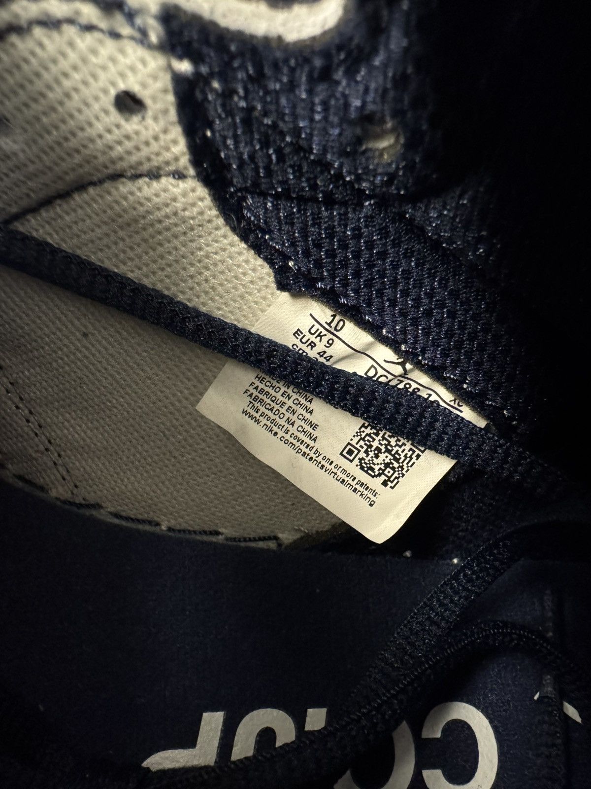 Jordan Brand Air Jordan 1 Retro High CO.JP Midnight Navy Size US 10 / EU 43 - 7 Thumbnail