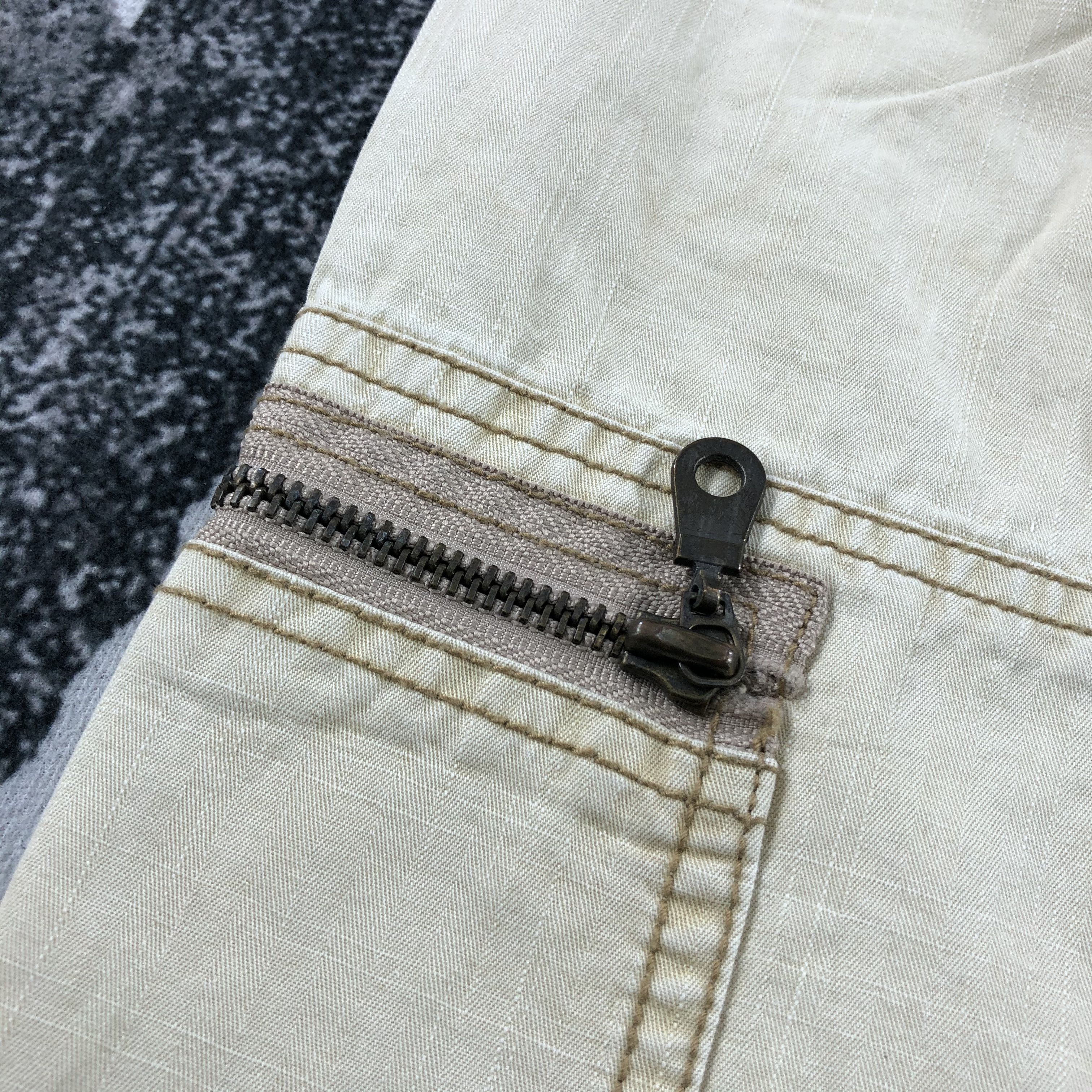 Japanese Brand Stra Raggio Cargo Pants Multipocket Tactical Trousers Size US 34 / EU 50 - 7 Thumbnail