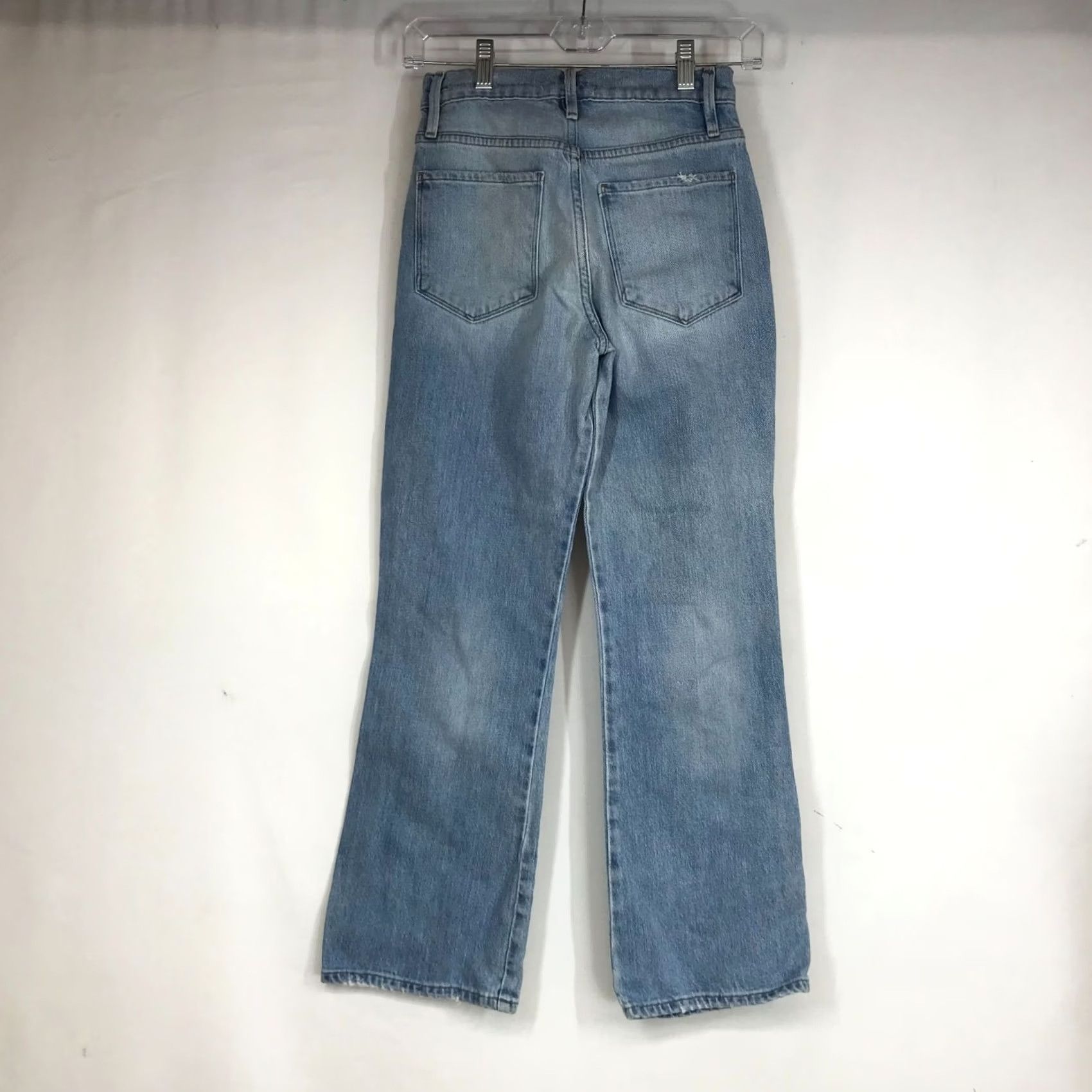 Frame FRAME WOMEN'S JEANS BOOTCUT 24 BLUE DENIM ELENDA Le SYLVIE KICK FIT INDIGO Size 42" / US 20 - 5 Thumbnail
