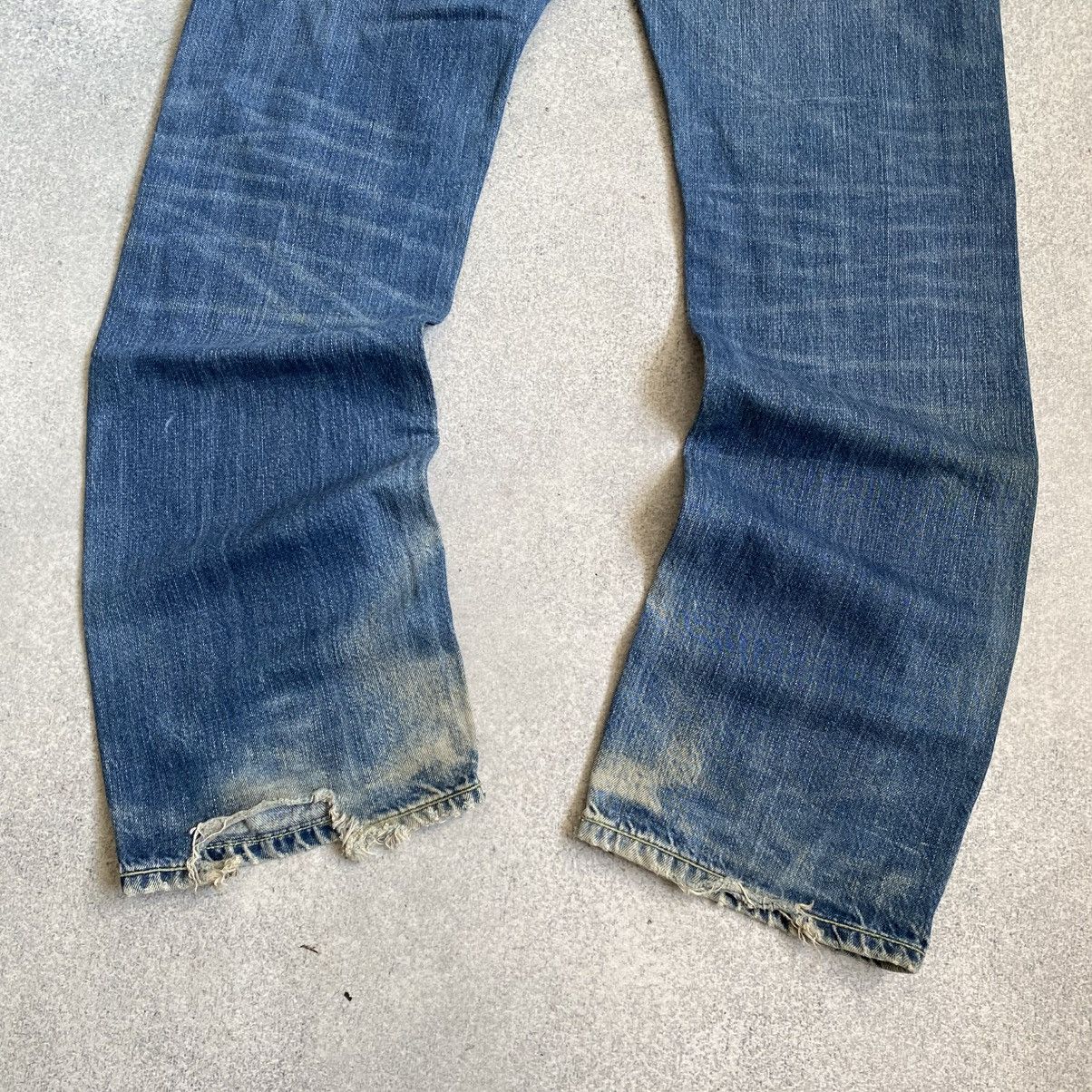 Evisu × Puma Vintage y2k Baggy Evisu Puma Jeans Faded Size US 32 / EU 48 - 7 Thumbnail
