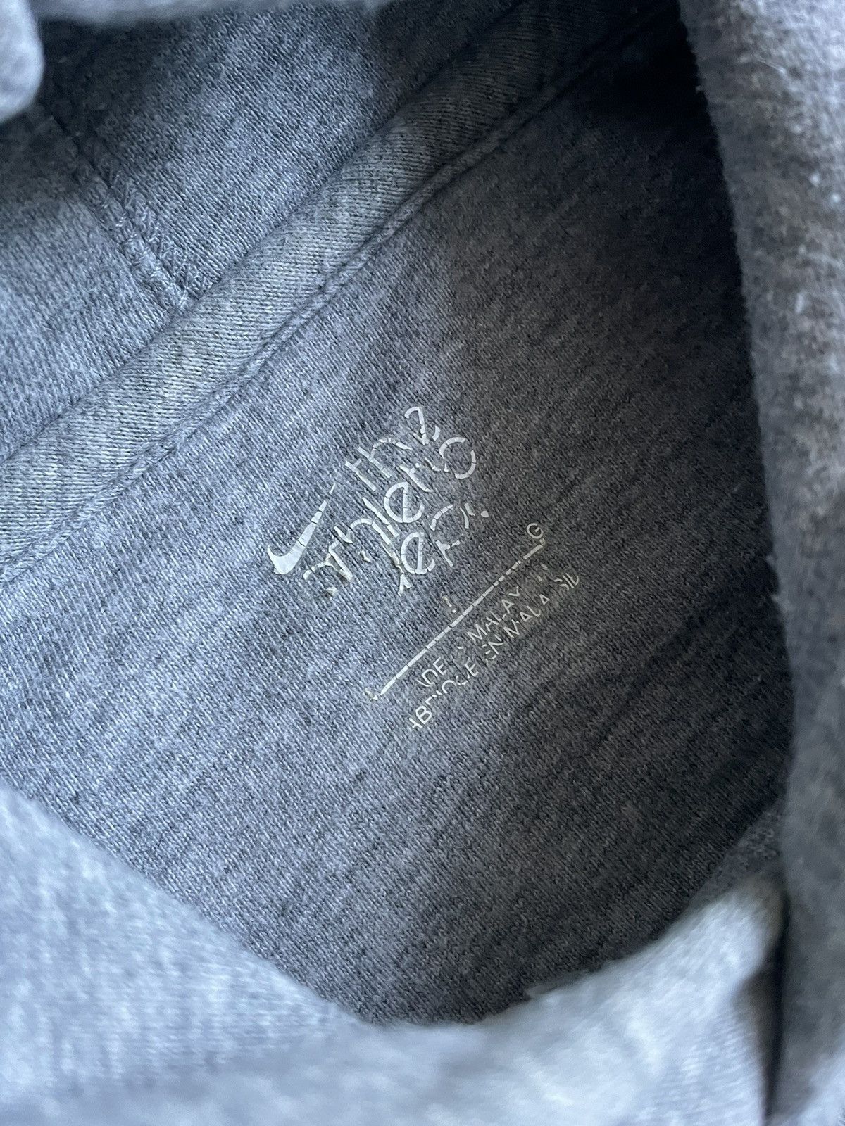 Nike × Vintage Vintage Nike Basic Logo Swoosh Hoodie Size US L / EU 52-54 / 3 - 7 Thumbnail